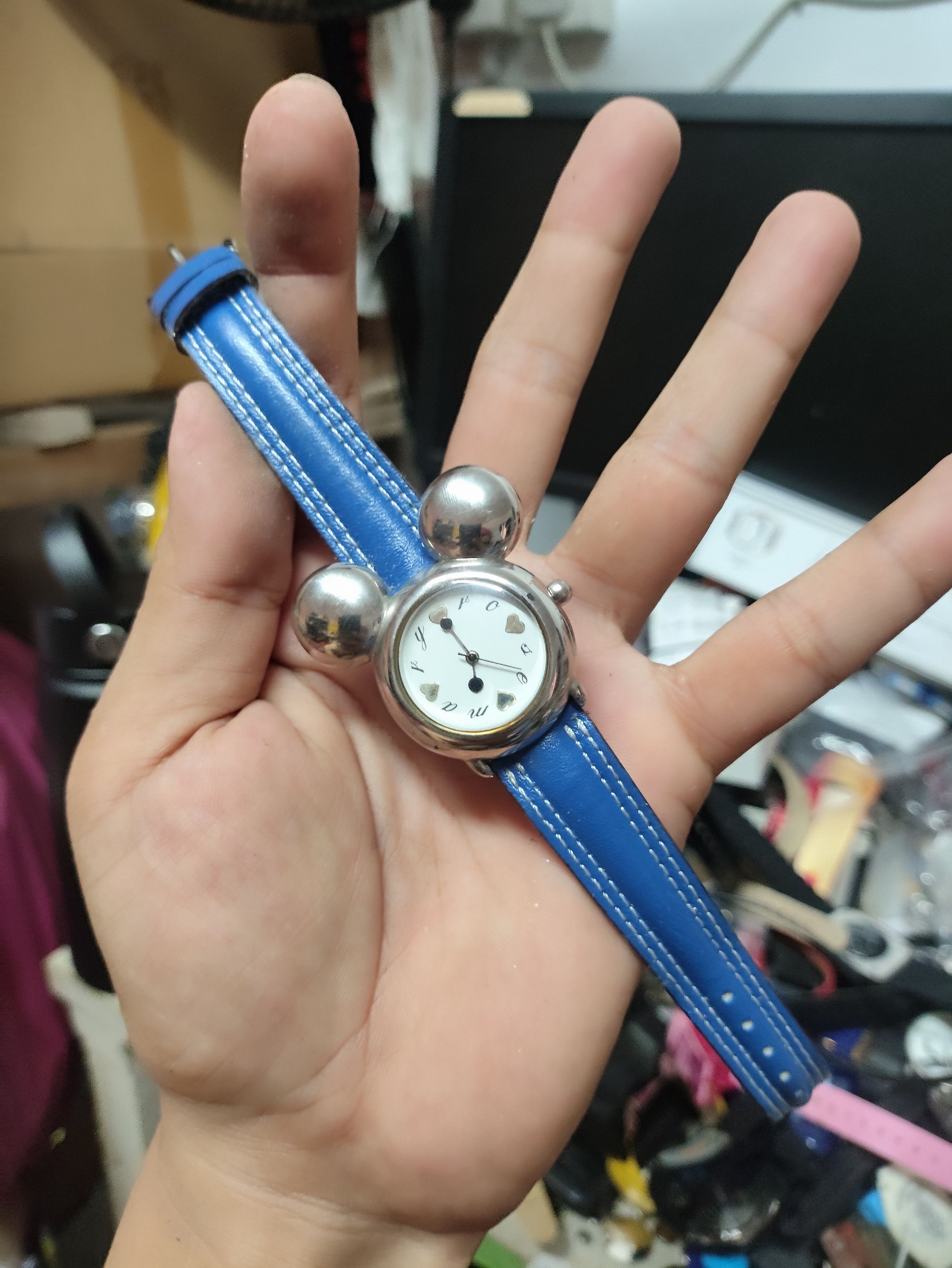 Mickey Mouse Vintage Mickey Mouse Solid Steel Watch JAPAN MADE Size ONE SIZE - 4 Thumbnail