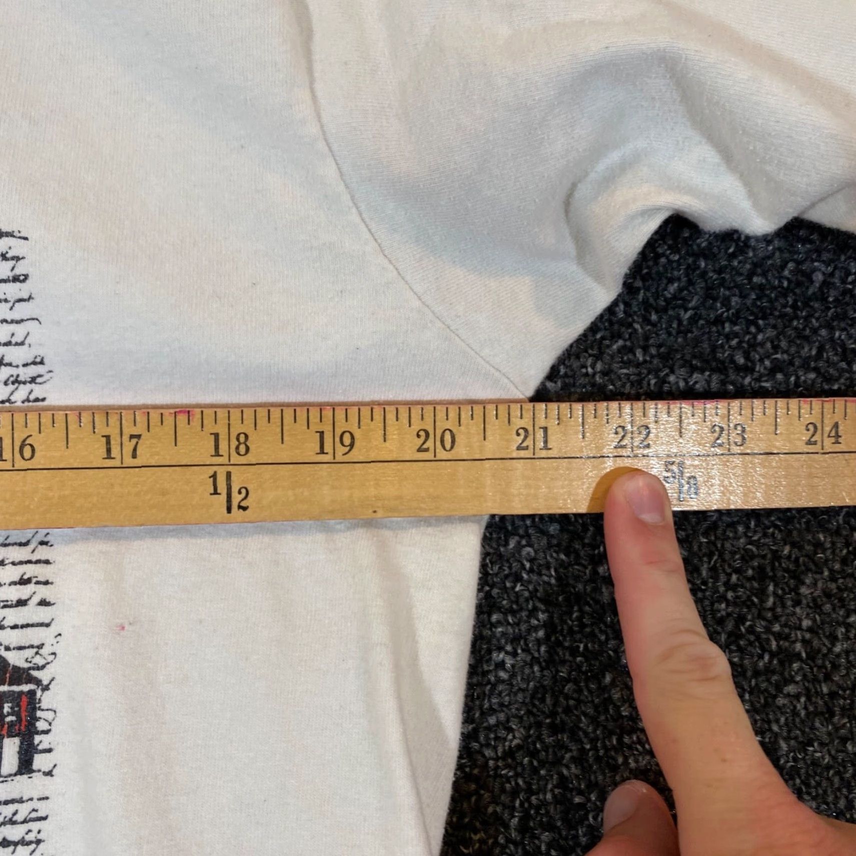 Fruit Of The Loom Vintage Fruit of the Loom Philadelphia Congress Shirt Mens M/L White Short Sleeve T-Shirt Logo American Size US M / EU 48-50 / 2 - 6 Thumbnail