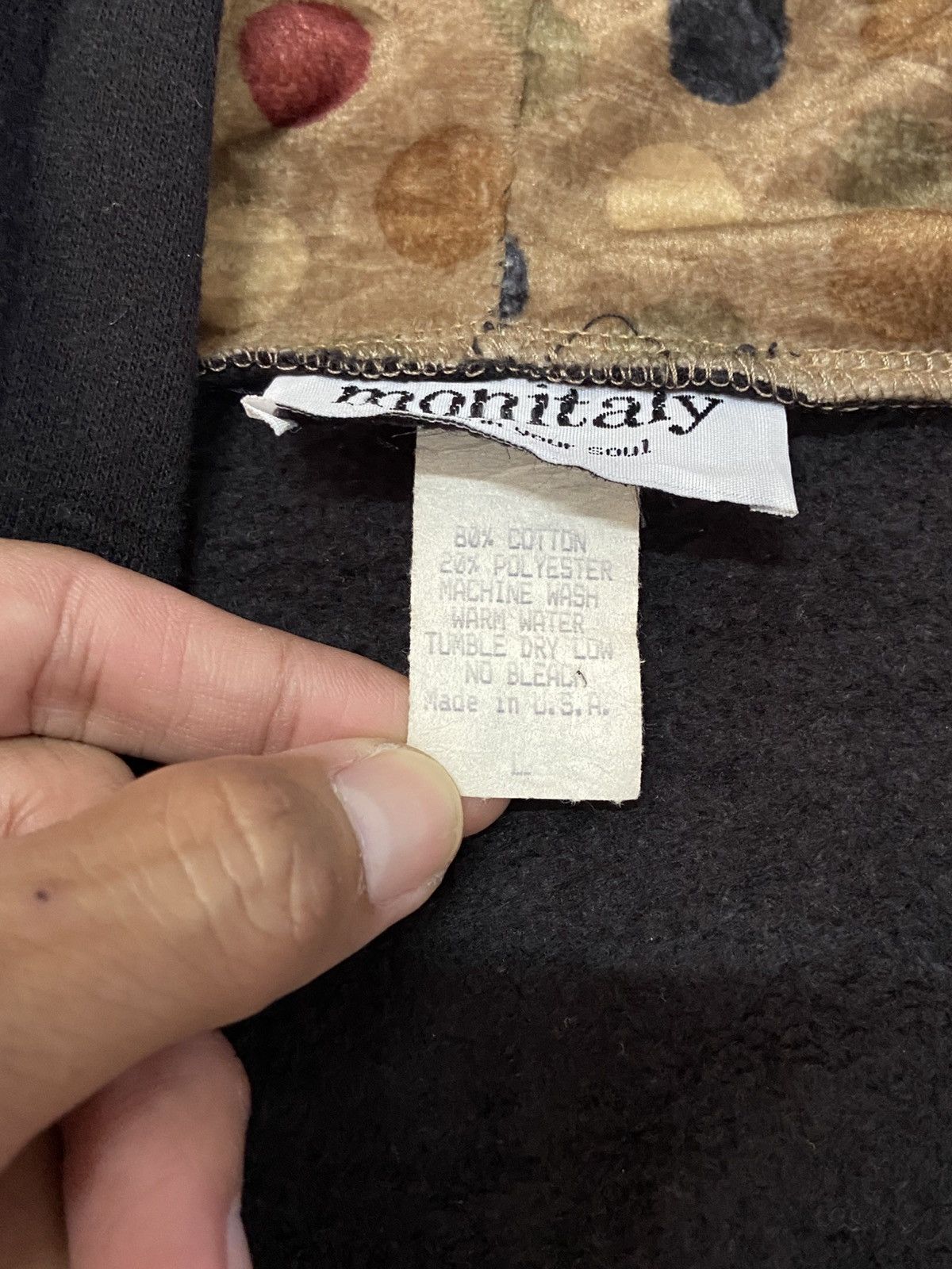 Monitaly VINTAGE MONITALY HOODIE Size L / US 10 / IT 46 - 15 Thumbnail