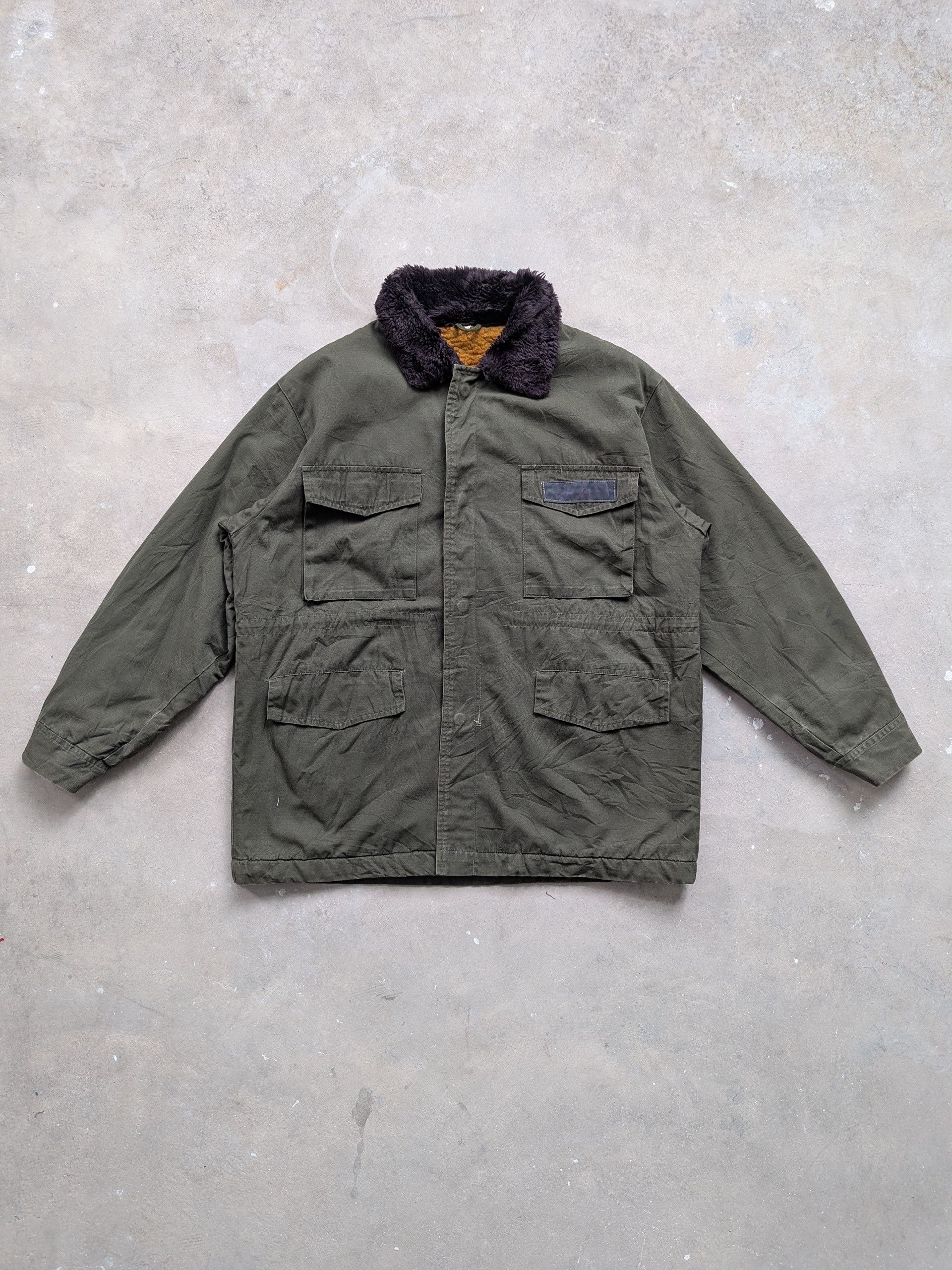 Other Vintage WWII US Army Jacket Lining Sherpa Size US M / EU 48-50 / 2 - 1 Thumbnail