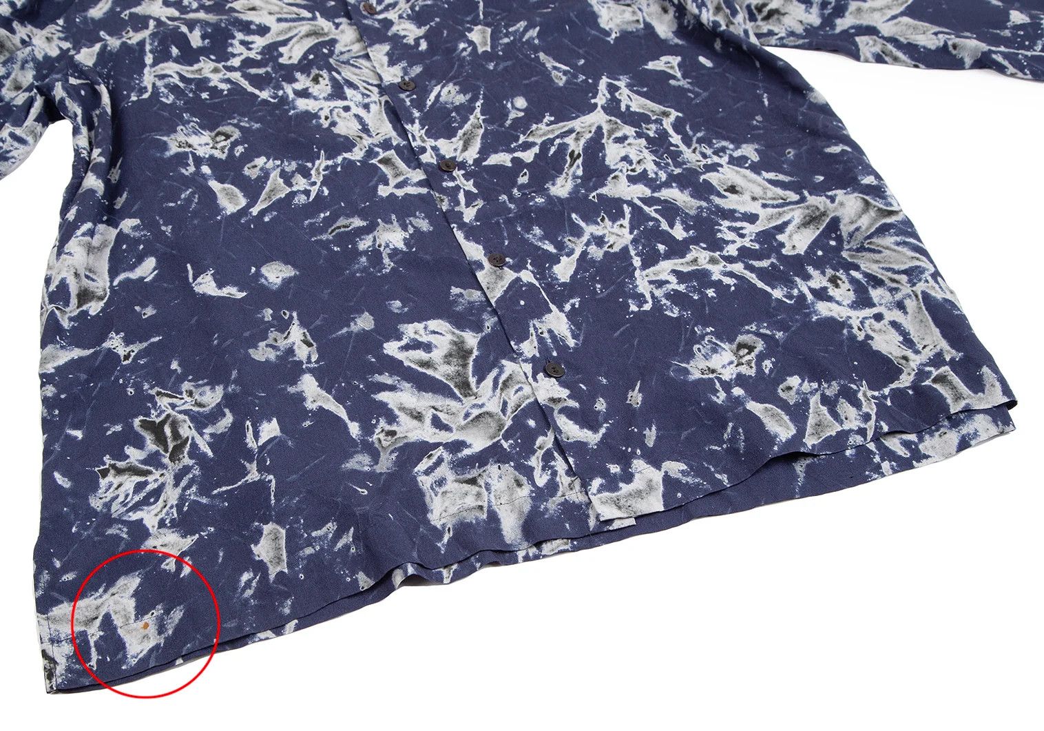 Issey Miyake Graphic Print Shirt in Navy Size 4 Size US XL / EU 56 / 4 - 9 Thumbnail