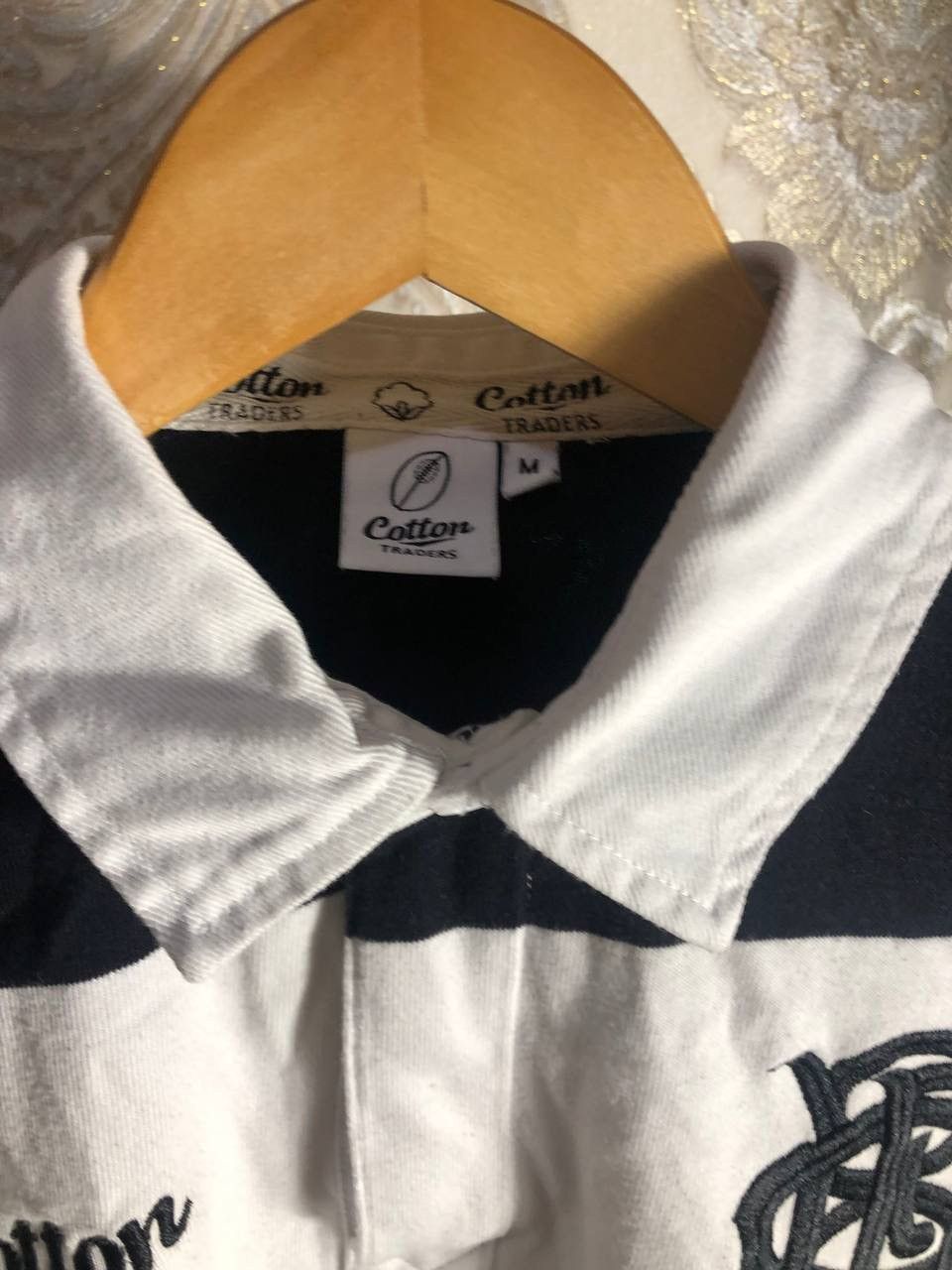 Cotton Traders VINTAGE COTTON TRADERS BARBARIANS RUGBY JERSEY RETRO Y2K 90s Size US M / EU 48-50 / 2 - 5 Thumbnail