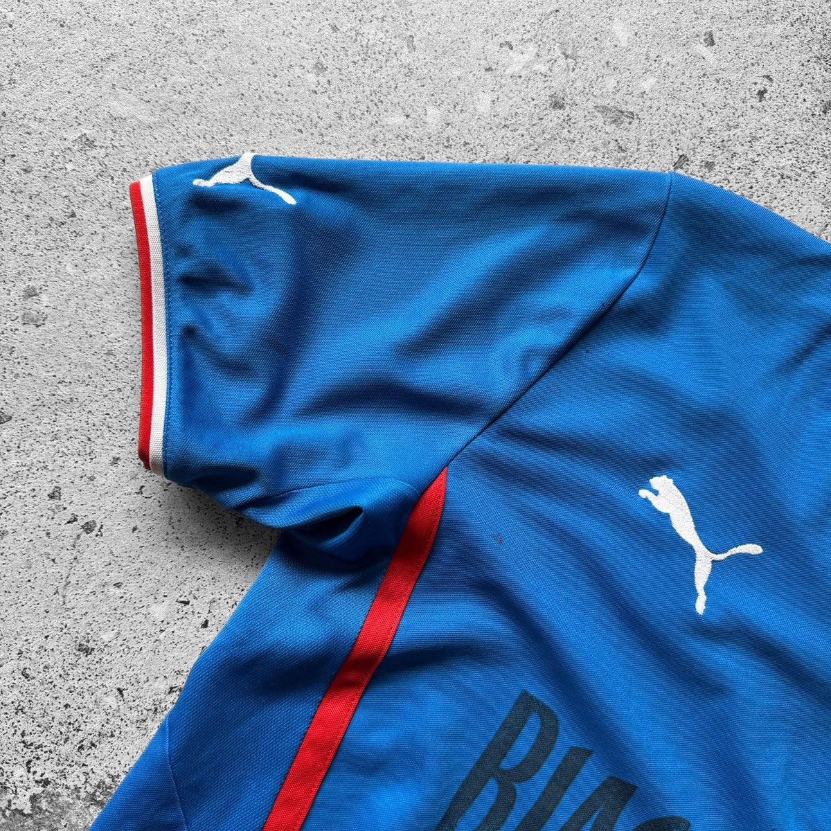 Puma Puma Mens Rangers FC 2013-14 Home Football Jersey T-Shirt Size US S / EU 44-46 / 1 - 7 Thumbnail