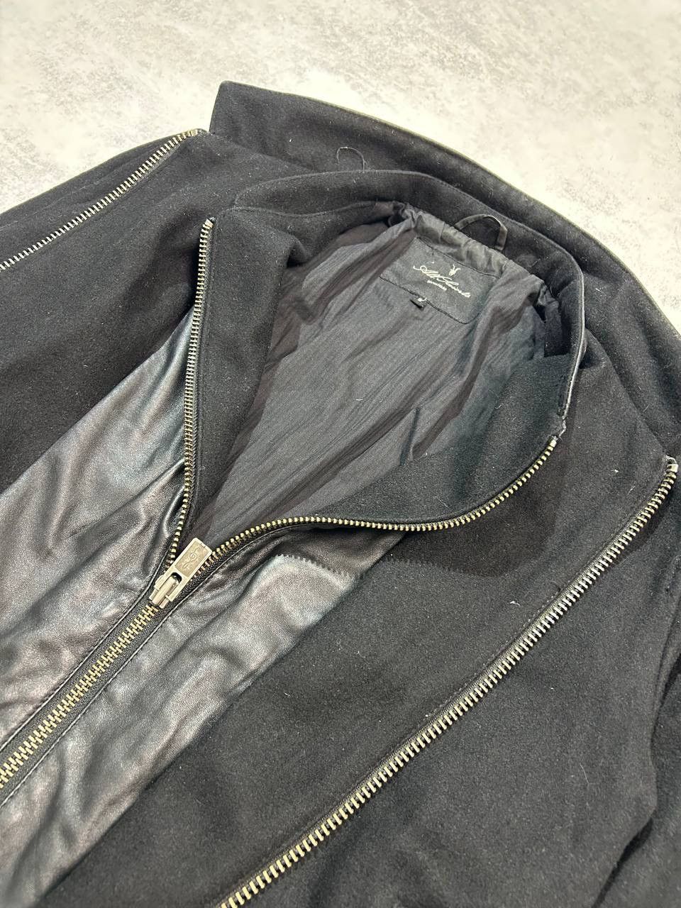 Allsaints Allsaints Spitalfields rare man crystal leather jacket 2007 Size US S / EU 44-46 / 1 - 4 Thumbnail