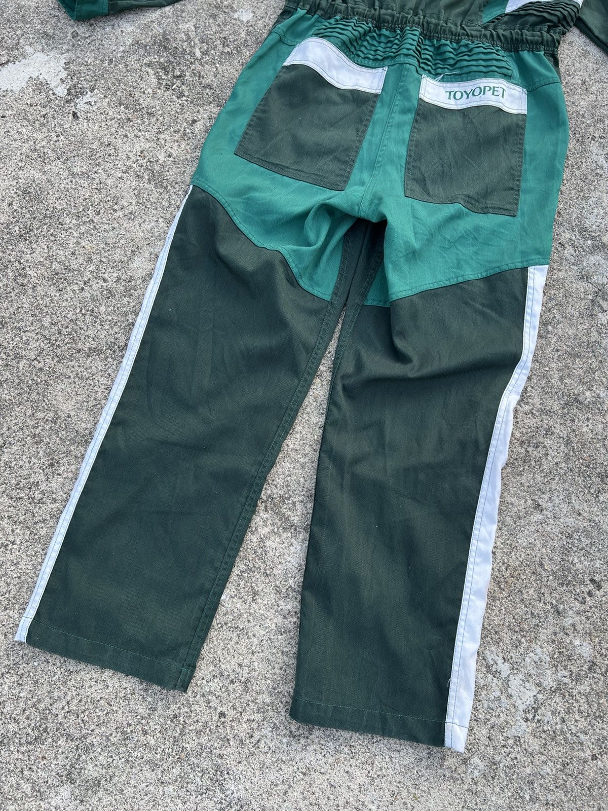 Japanese Brand Vintage Toyota Toyopet Workwear Overalls (No.2) Size US 34 / EU 50 - 18 Thumbnail