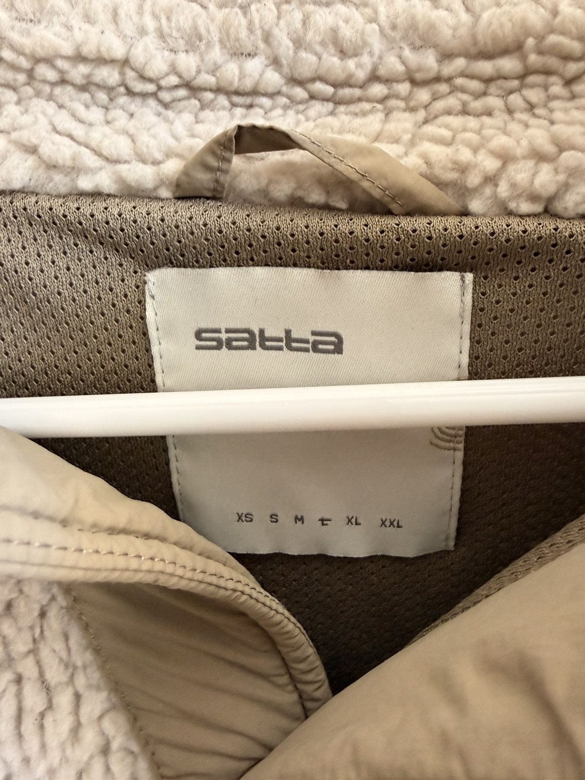 Satta Button Boucle Kami Fleece Beige Size US L / EU 52-54 / 3 - 2 Thumbnail