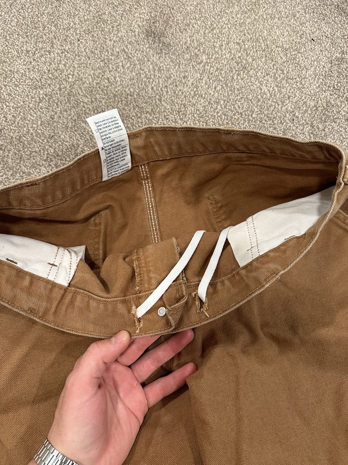 Carhartt × Vintage Vintage carhartt pants size 38/30 Size US 38 / EU 54 - 6 Thumbnail