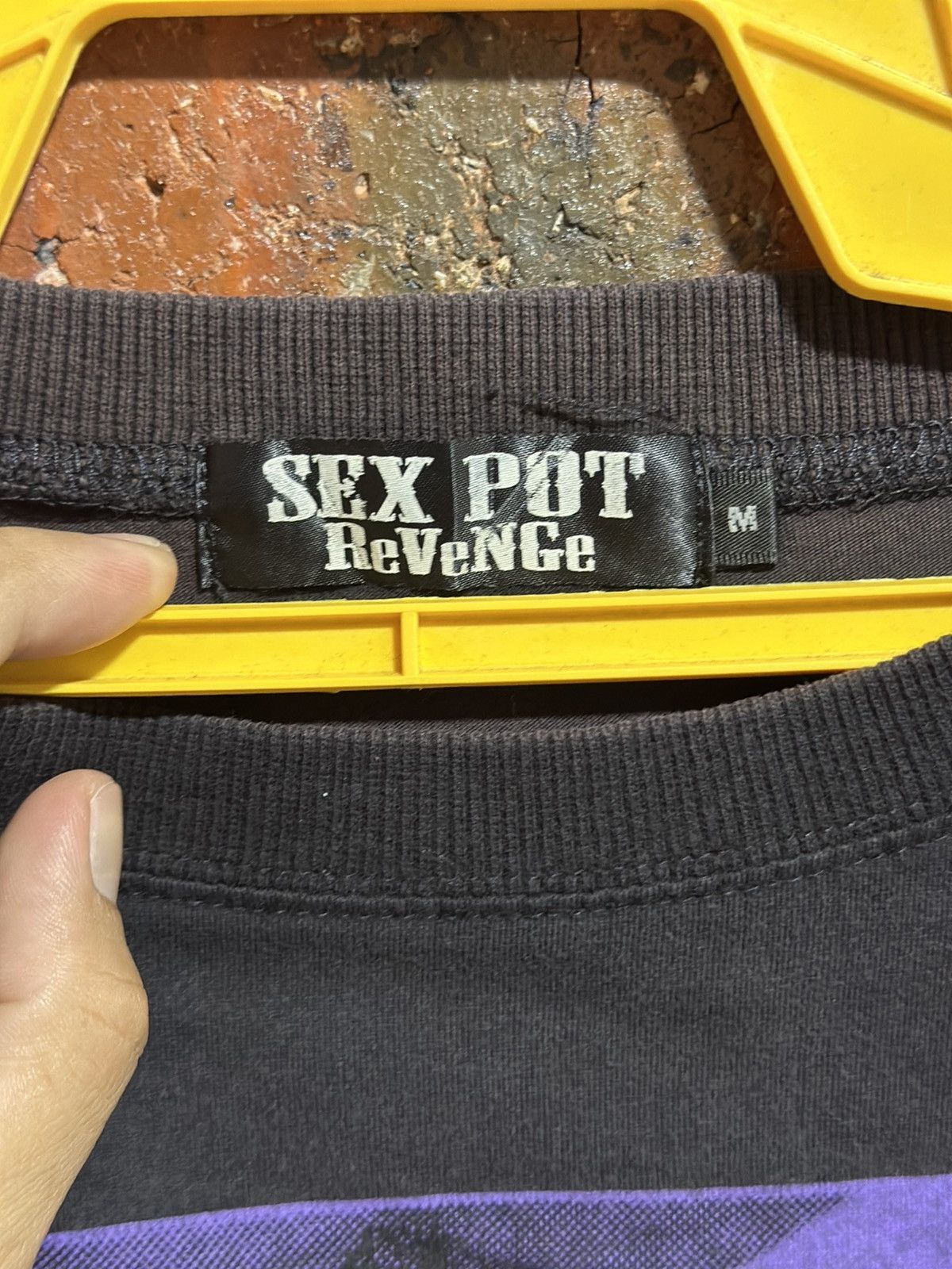 Seditionaries Vintage Punk Sex Pot Revenge Long Sleeve Sun Faded Tee Size US M / EU 48-50 / 2 - 5 Thumbnail