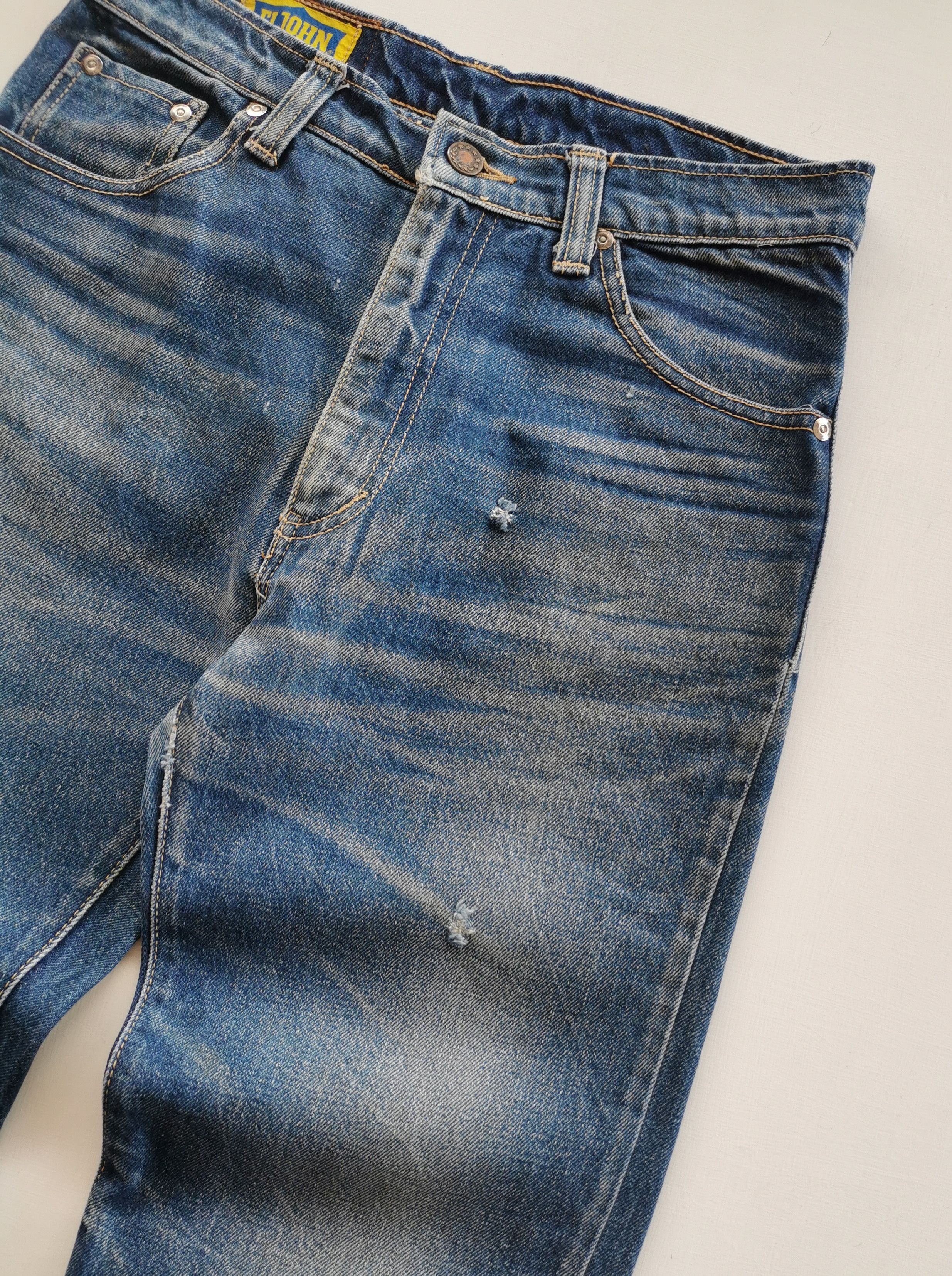 Jean Japanese Brand Eljohn Denim Jeans Size US 29 - 6 Thumbnail