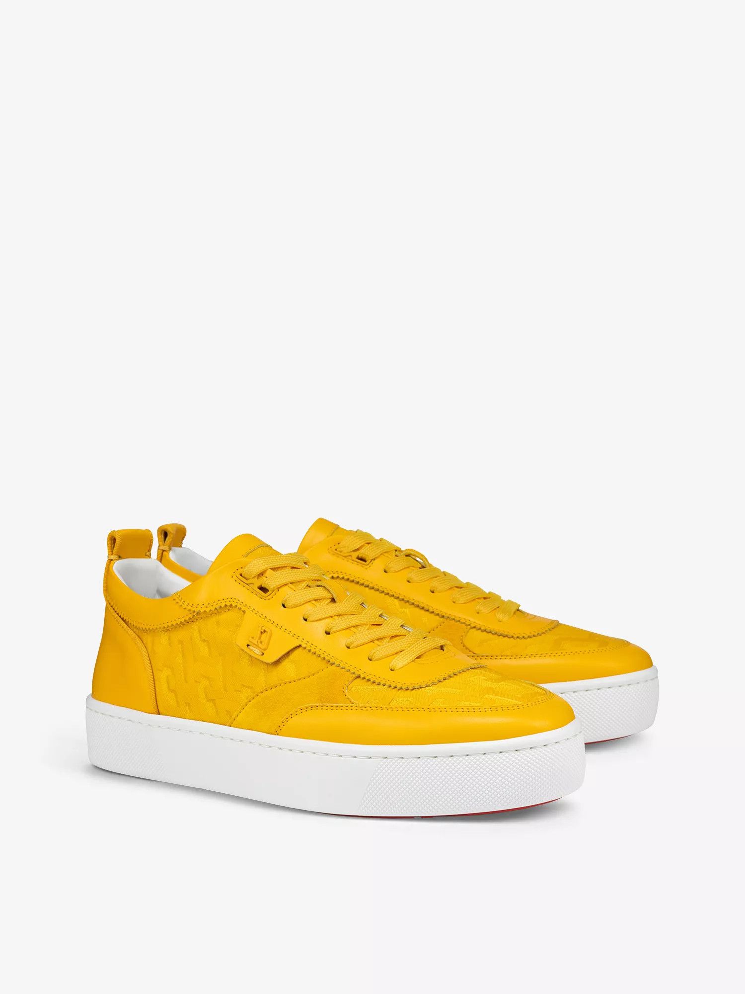 Christian Louboutin o1s1wg110325 HAPPYRUI in Yellow Size US 11 / EU 44 - 3 Thumbnail
