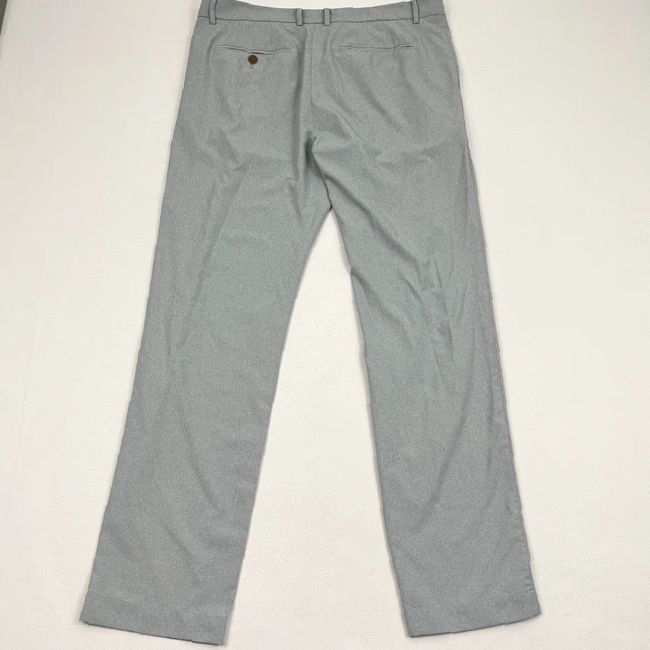 Vintage B Draddy Kelly Pants Mens 35 x 32 Gray Golf Lightweight Performance Stretch Chino Pants Mens Regular Gray 35 x 32 Size US 35 - 6 Thumbnail