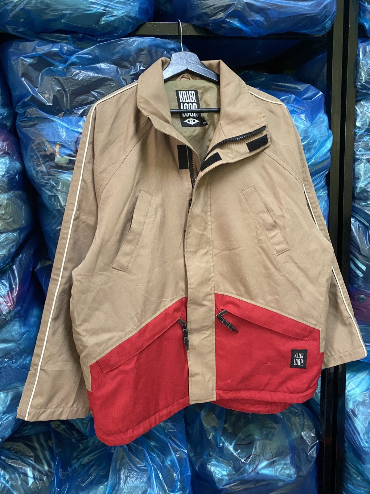 Japanese Brand Vintage Killer Loop Two-Tone Outdoor Jacket Small Size US S / EU 44-46 / 1 - 3 Thumbnail