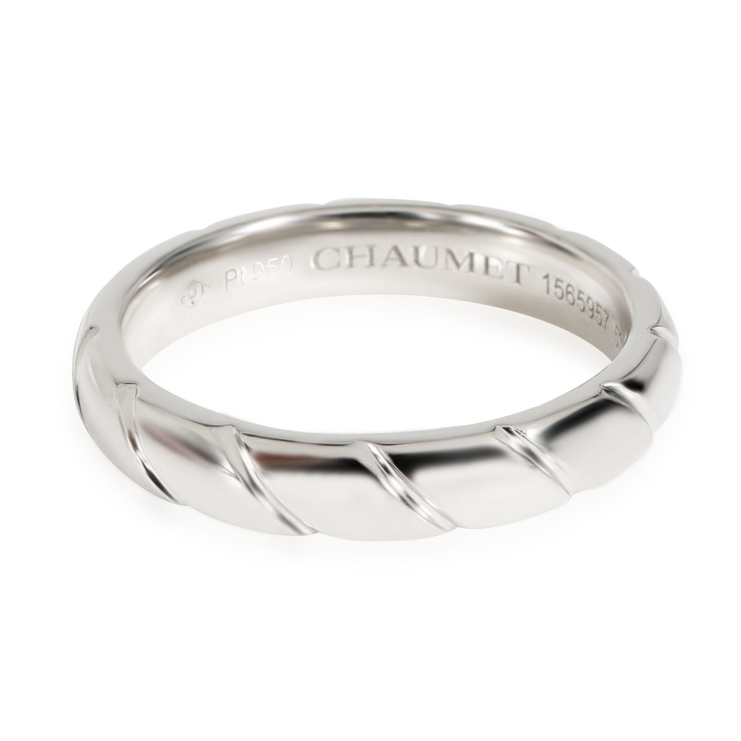 Tiffany & Co. Chaumet Torsade De Chaumet Wedding Band in Platinum | Grailed