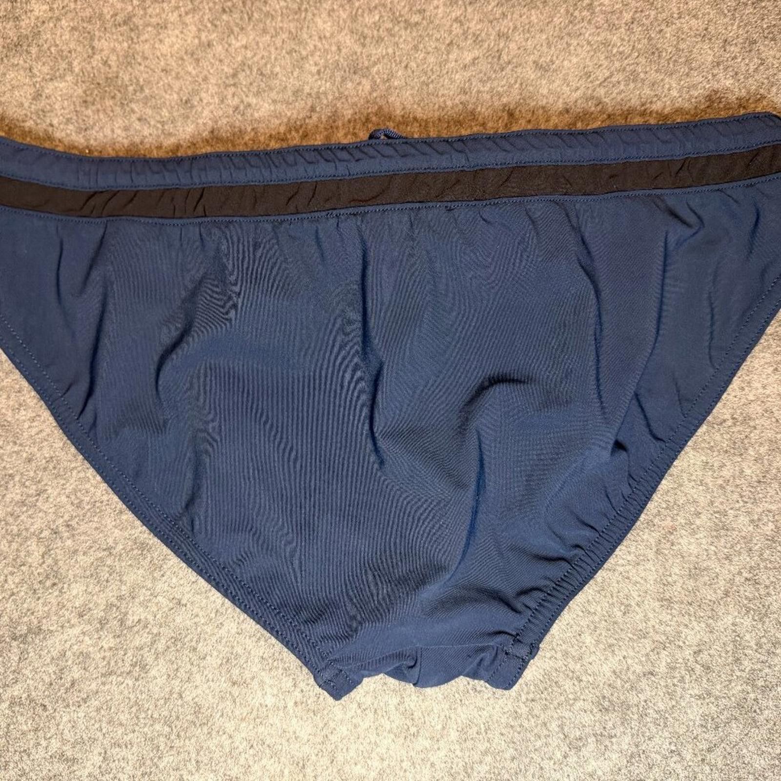 Roberto Cavalli Roberto Cavalli Men’s Swim Brief Navy – Size X-Small (9/10) Size US 28 / EU 44 - 5 Thumbnail