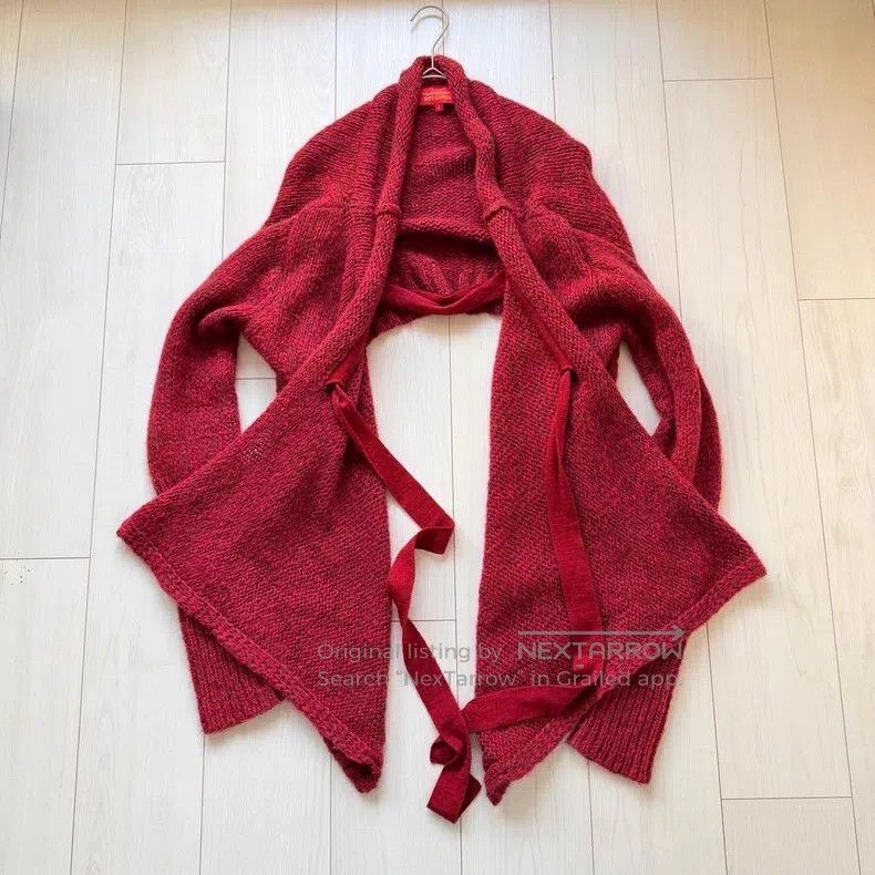 Vivienne Westwood Vivienne Westwood Mixed wool knitted cardigan with transfo Size M / US 6-8 / IT 42-44 - 3 Thumbnail