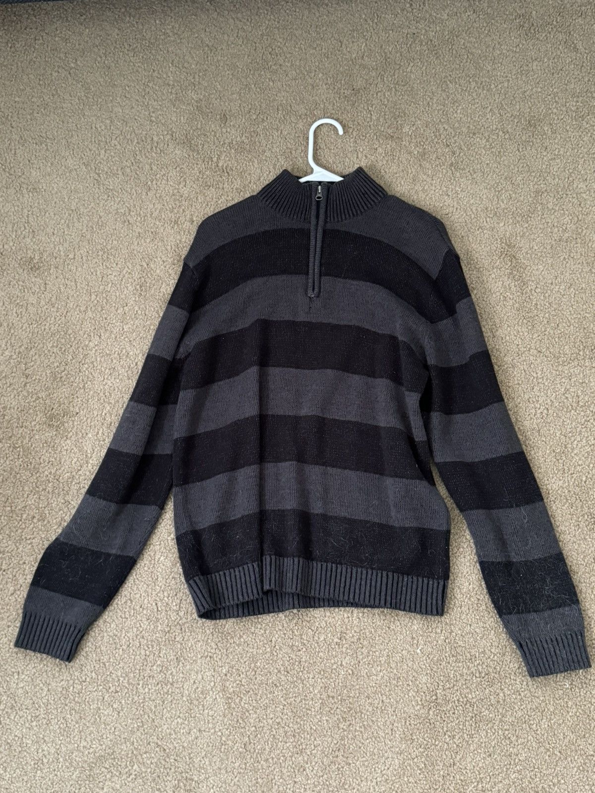 Vintage Vintage Knit Mock Neck Sweater Size US M / EU 48-50 / 2 - 1 Thumbnail