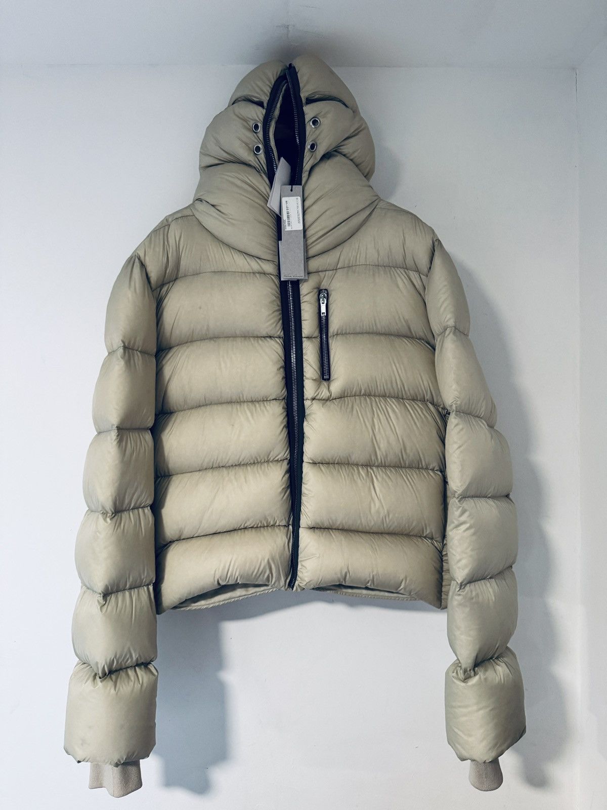 Rick Owens GIMP JACKET PEARL Size US XXL / EU 58 / 5 - 3 Thumbnail