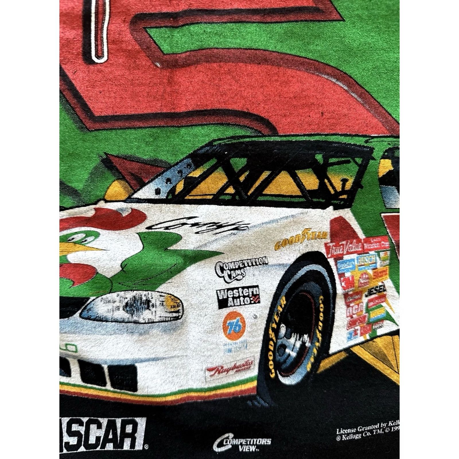 Chase Authentics VINTAGE Chase Authentics Nascar Tee Shirt Mens 90s Black Size M Racing Logo Graphic Print Size US M / EU 48-50 / 2 - 7 Thumbnail