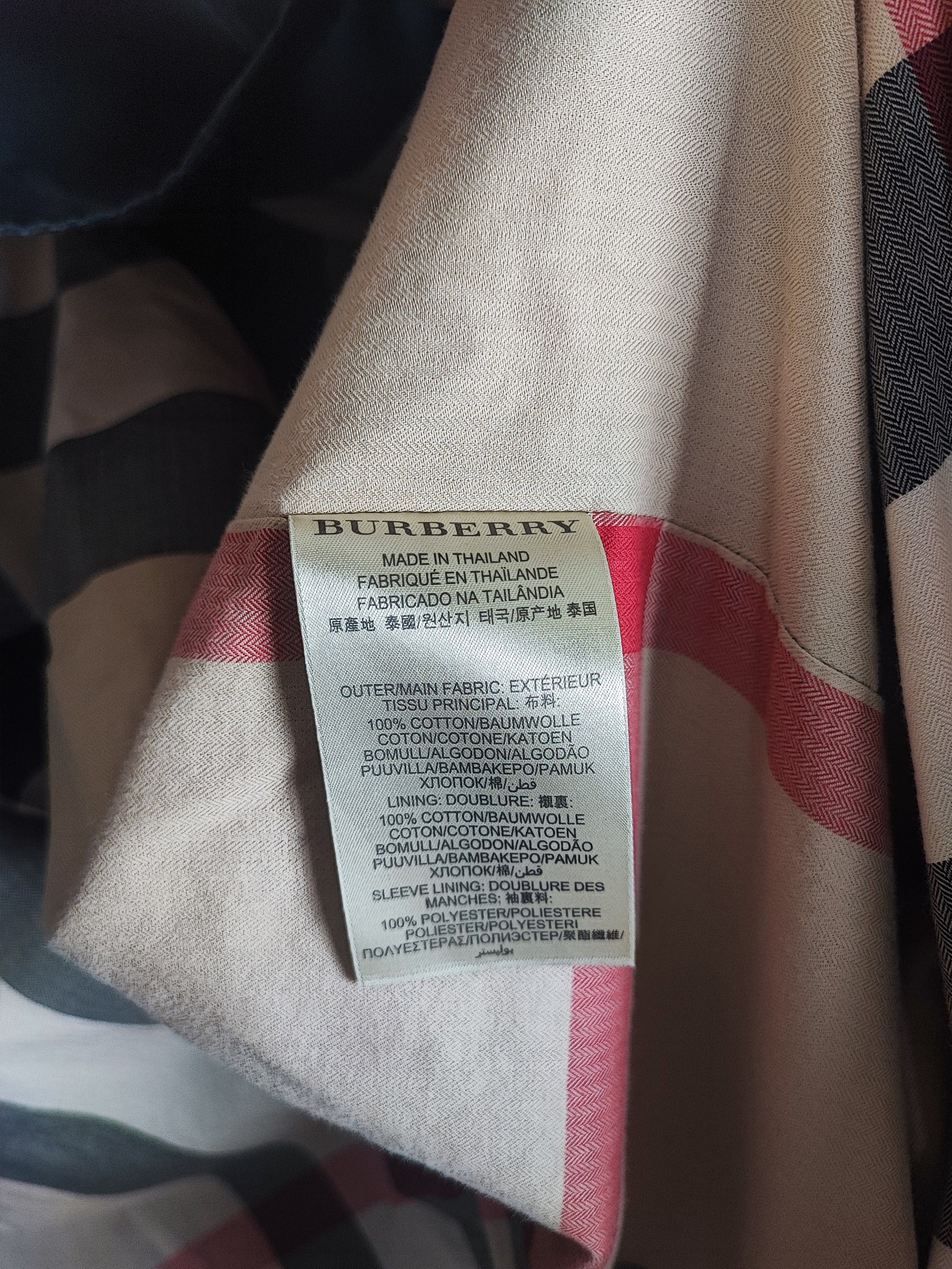 Burberry 🔥 Burberry Raincoat Size XL black🔥 Size US XL / EU 56 / 4 - 7 Thumbnail
