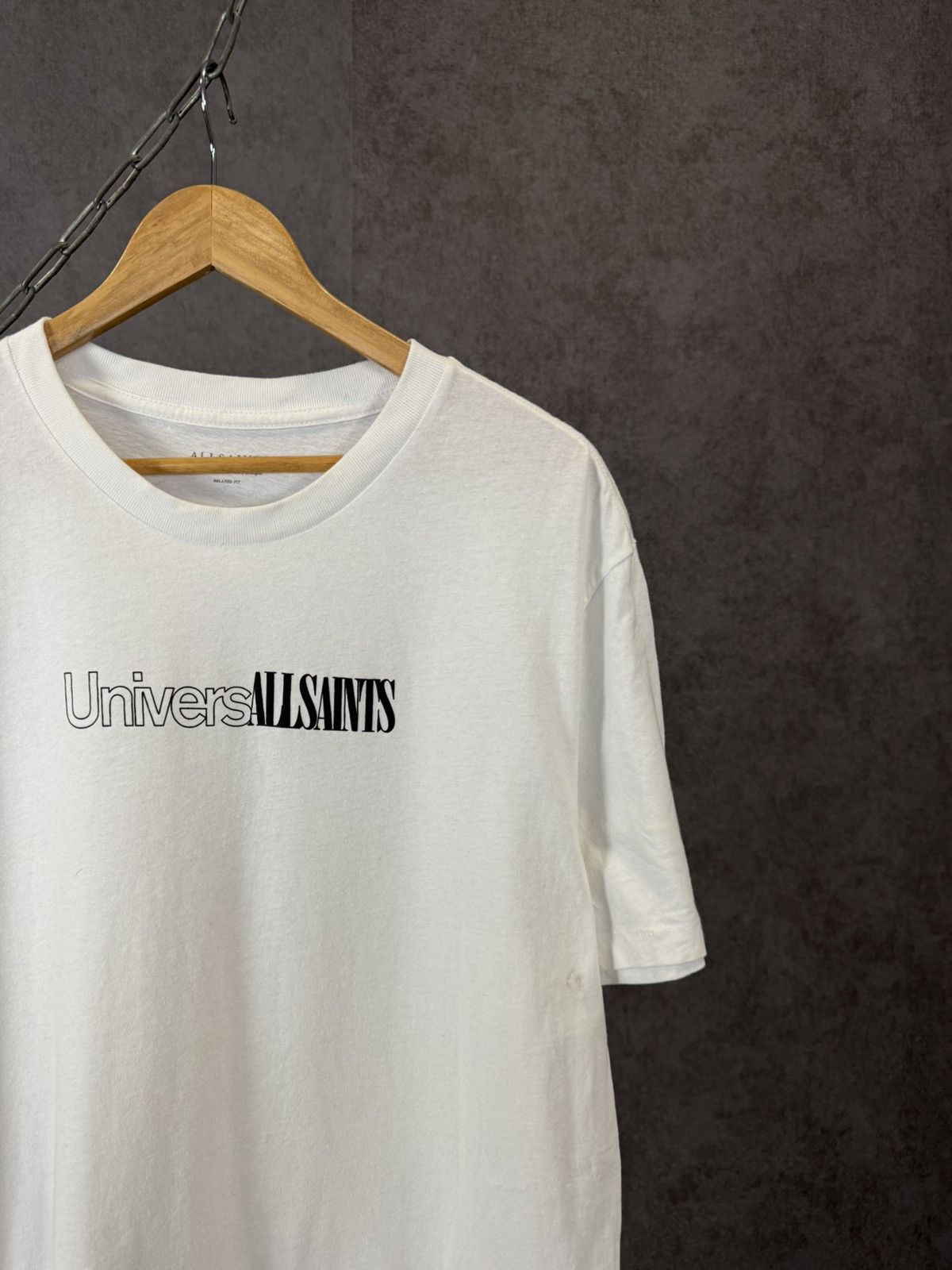 Allsaints Allsaints designer center logo tee Size US M / EU 48-50 / 2 - 2 Thumbnail