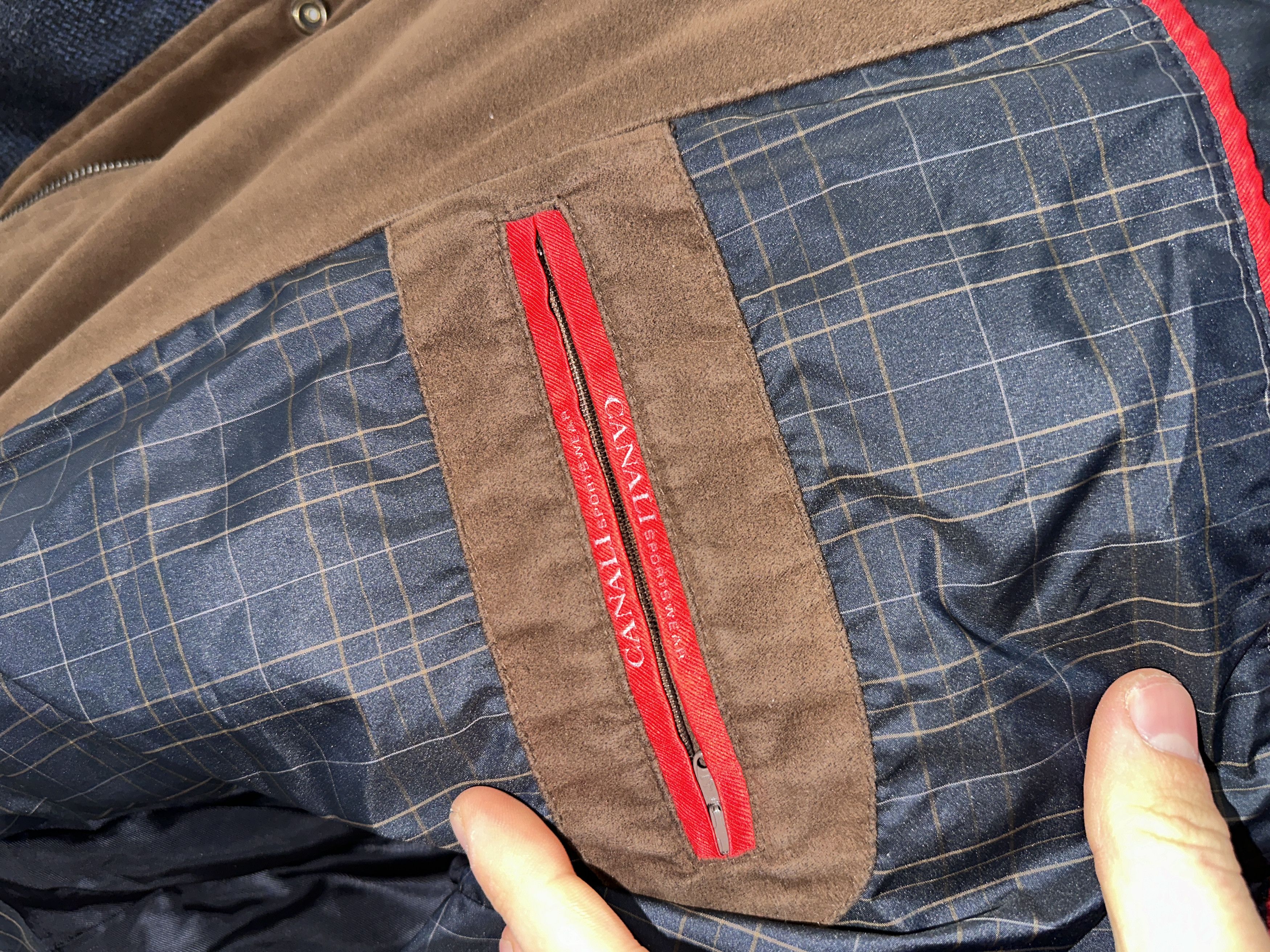 Canali Canali Sportswear Suede Rain Wind Tech Weatherproof Size 52 Size US L / EU 52-54 / 3 - 9 Thumbnail