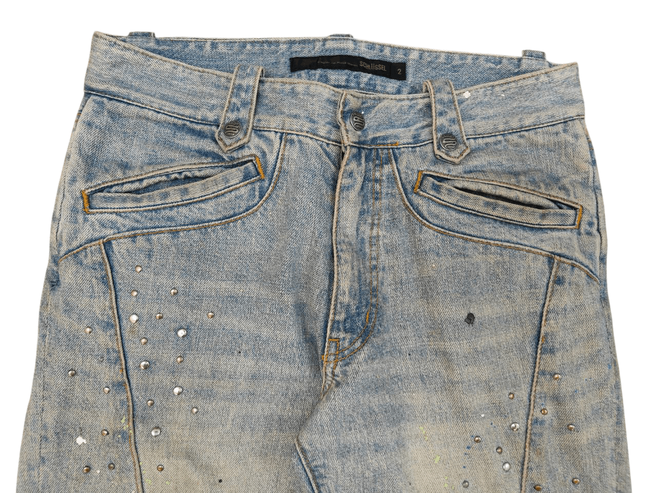 Beauty Beast × If Six Was Nine × Japanese Brand Japanese Schlussel Flare Denim Size US 30 / EU 46 - 7 Thumbnail