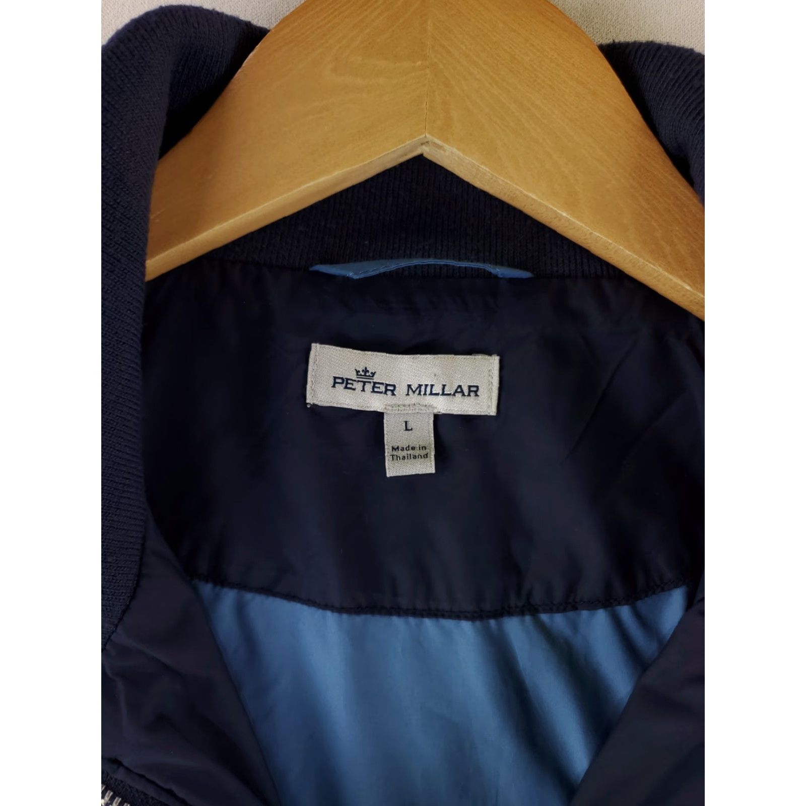 Peter Millar Peter Millar Hartford Jacket Full Zip Windbreaker Mens L Blue Size US L / EU 52-54 / 3 - 2 Thumbnail