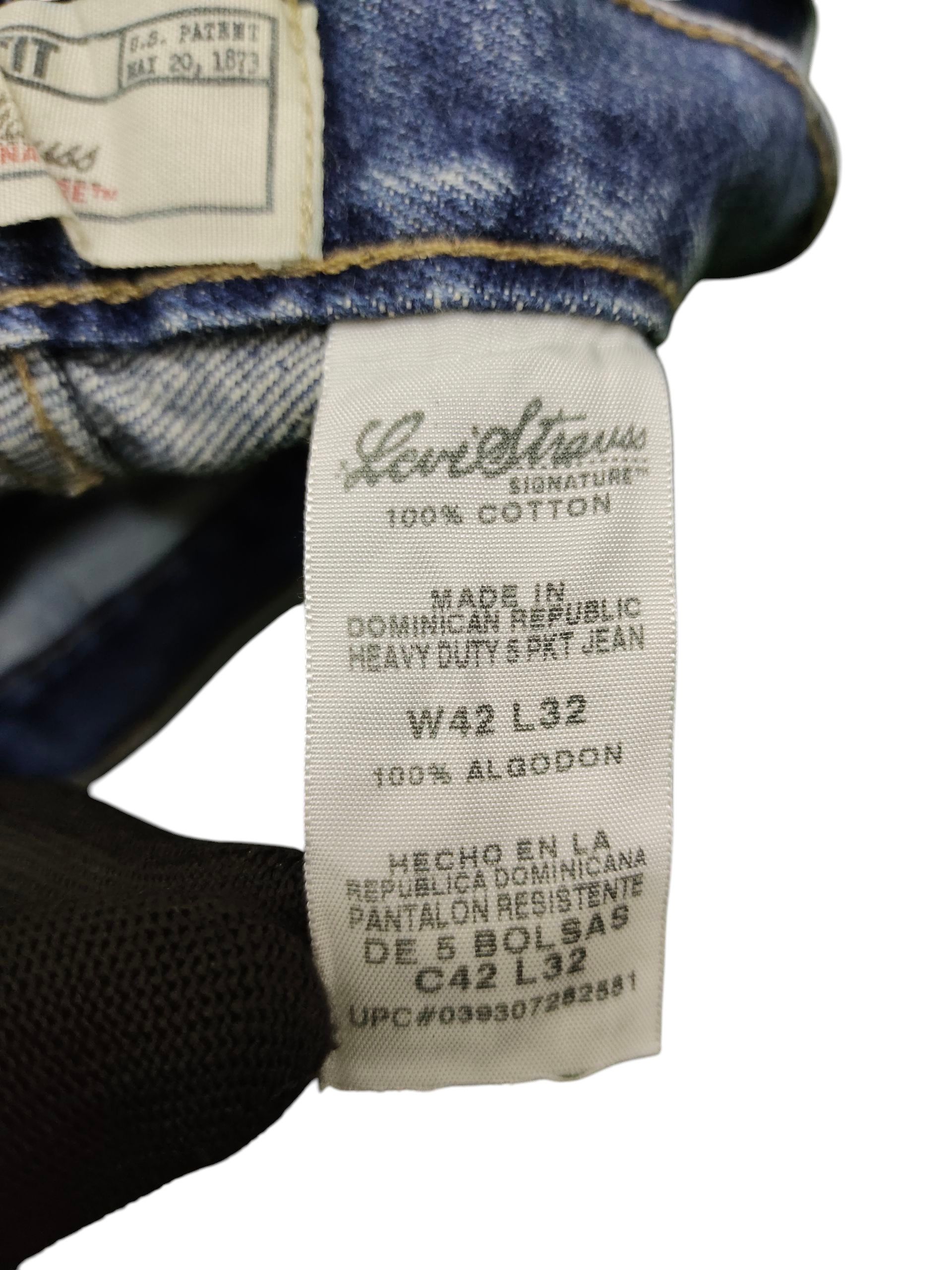 Levi's Vintage Clothing Vintage 2000s Levis Signature Double Knee Carpenter Jeans Size US 42 / EU 58 - 13 Thumbnail