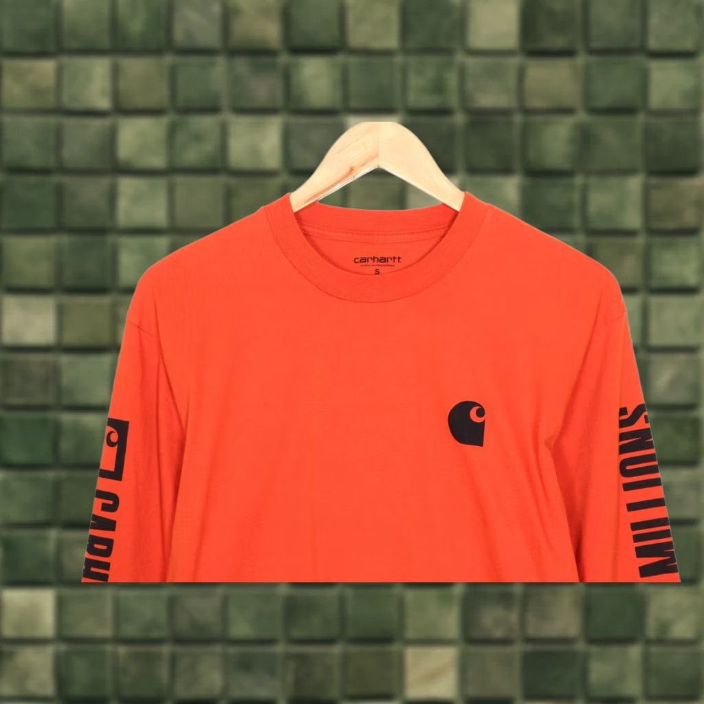 Carhartt Wip VINTAGE CARHARTT 1989 WIP T-Shirt Men Size S Long Sleeve VR1963 Size US S / EU 44-46 / 1 - 1 Thumbnail