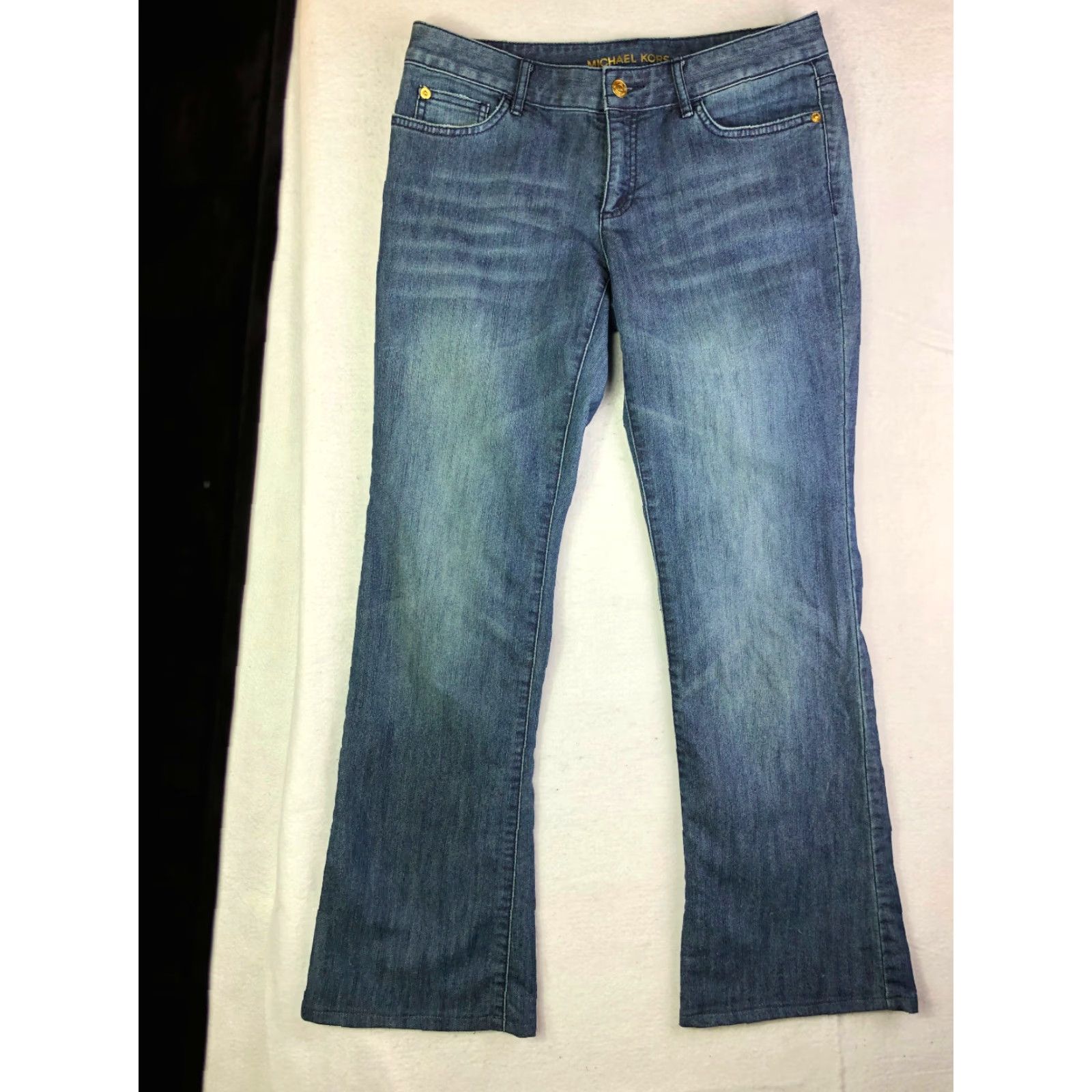 Michael Kors Michael Kors Bootcut Jeans Womens Size 6 30x29 Measured Blue Size 28" / US 6 / IT 42 - 2 Thumbnail
