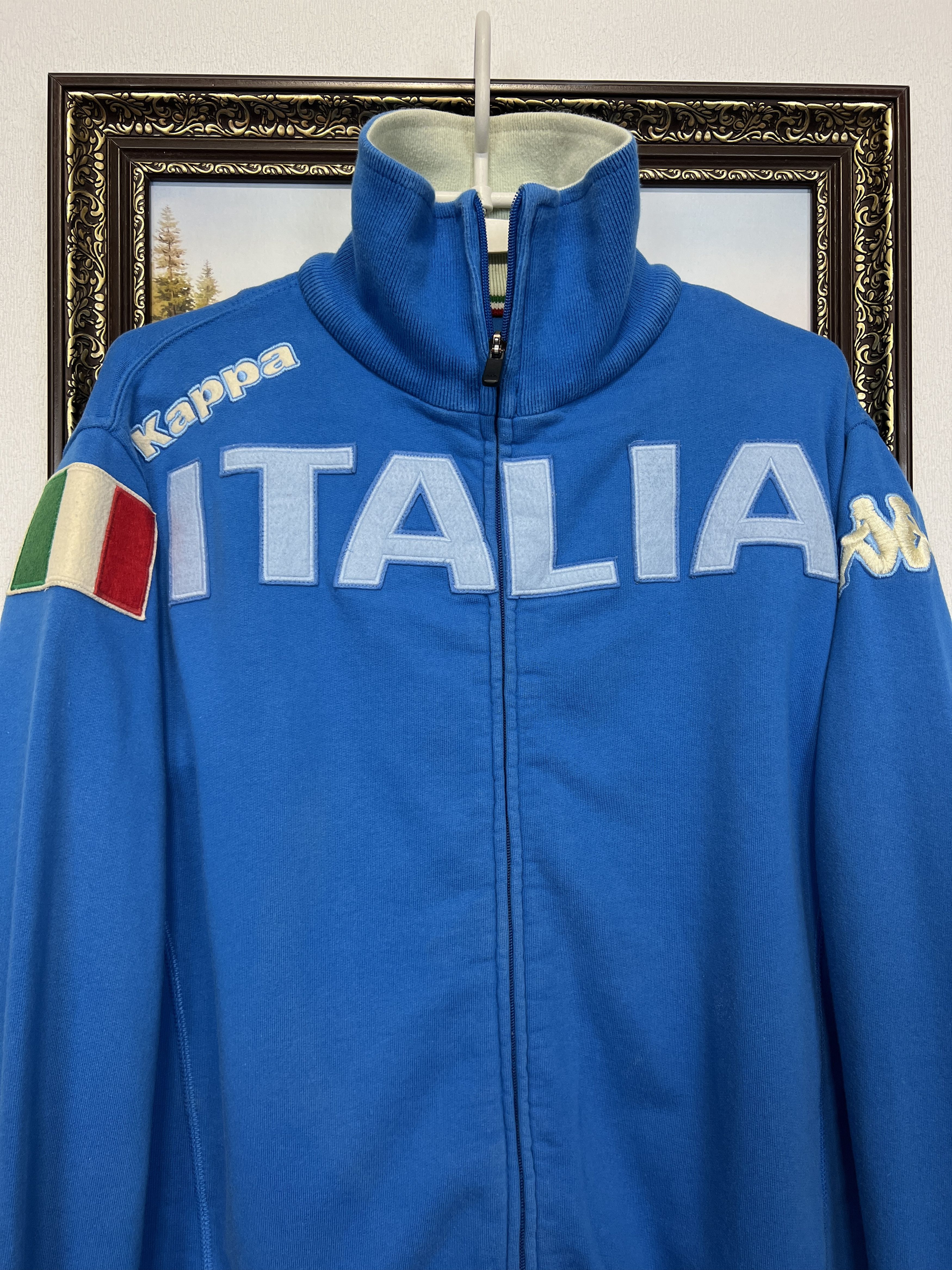 Kappa Vintage 2000's Kappa Italy Football Jacket Soccer Track Top Size US M / EU 48-50 / 2 - 2 Thumbnail