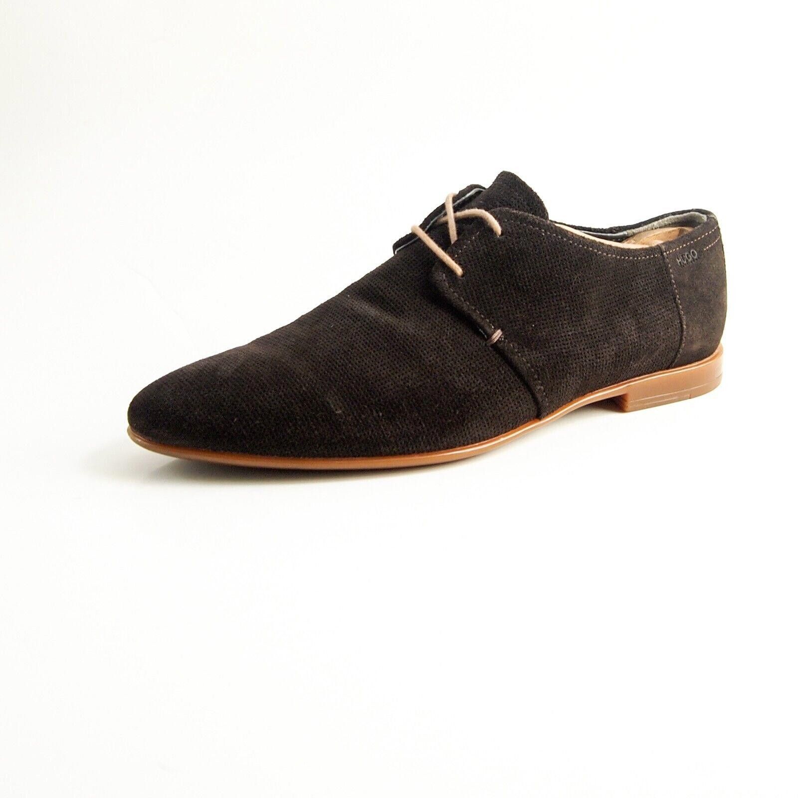 Hugo Boss Hugo Boss Derby Oxfords Brown Suede Mens EU 40.5 US 7.5 Size US 7.5 / EU 40-41 - 1 Thumbnail