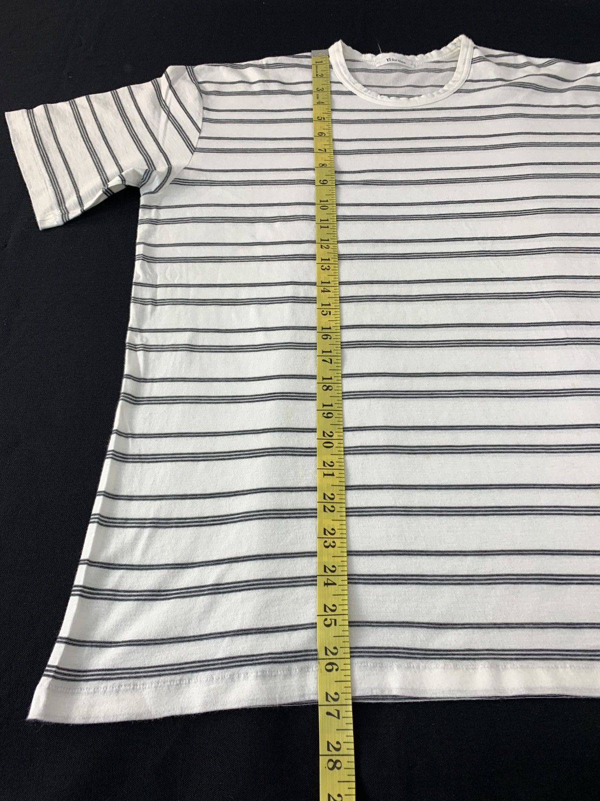 Y's for Men Y’s For Men Yohji Yamamoto Classic Striped Tee T shirt Size US L / EU 52-54 / 3 - 9 Thumbnail