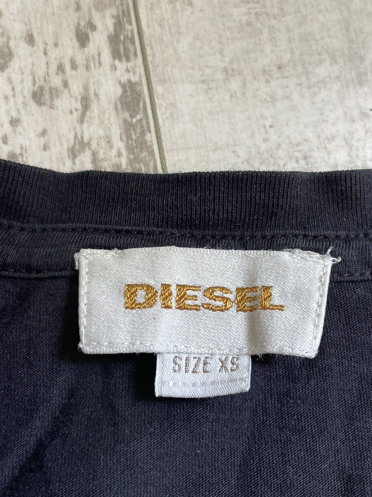 Diesel Vintage Diesel Y2K Short Sleeve Shirt 00’s Big Logo RARE Size XS / US 0-2 / IT 36-38 - 6 Thumbnail