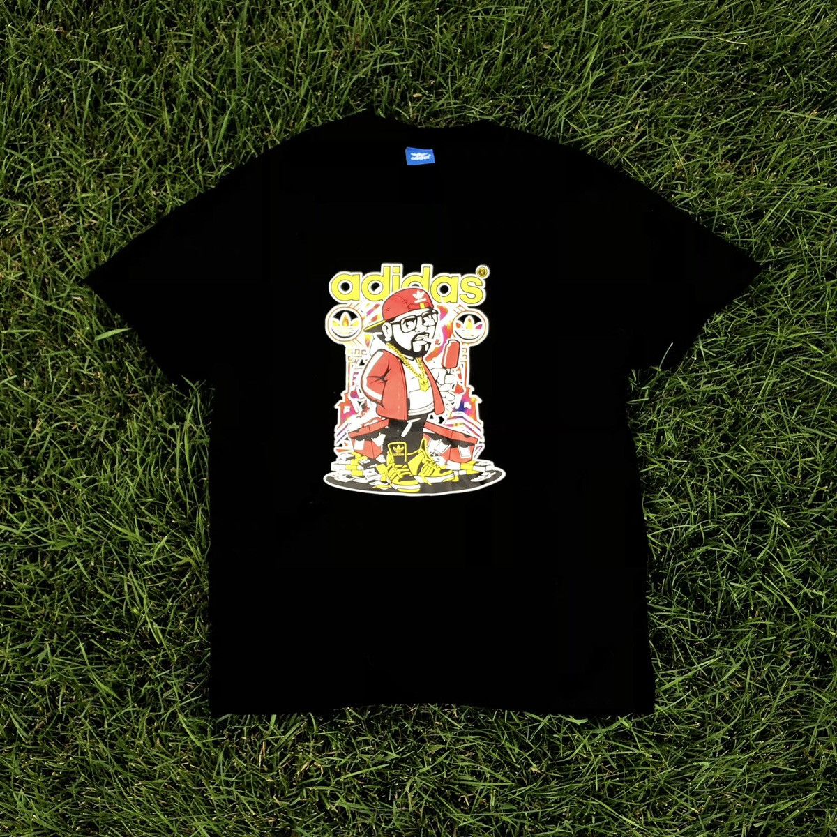 Vintage Adidas originals tee shirt Size US L / EU 52-54 / 3 - 1 Thumbnail