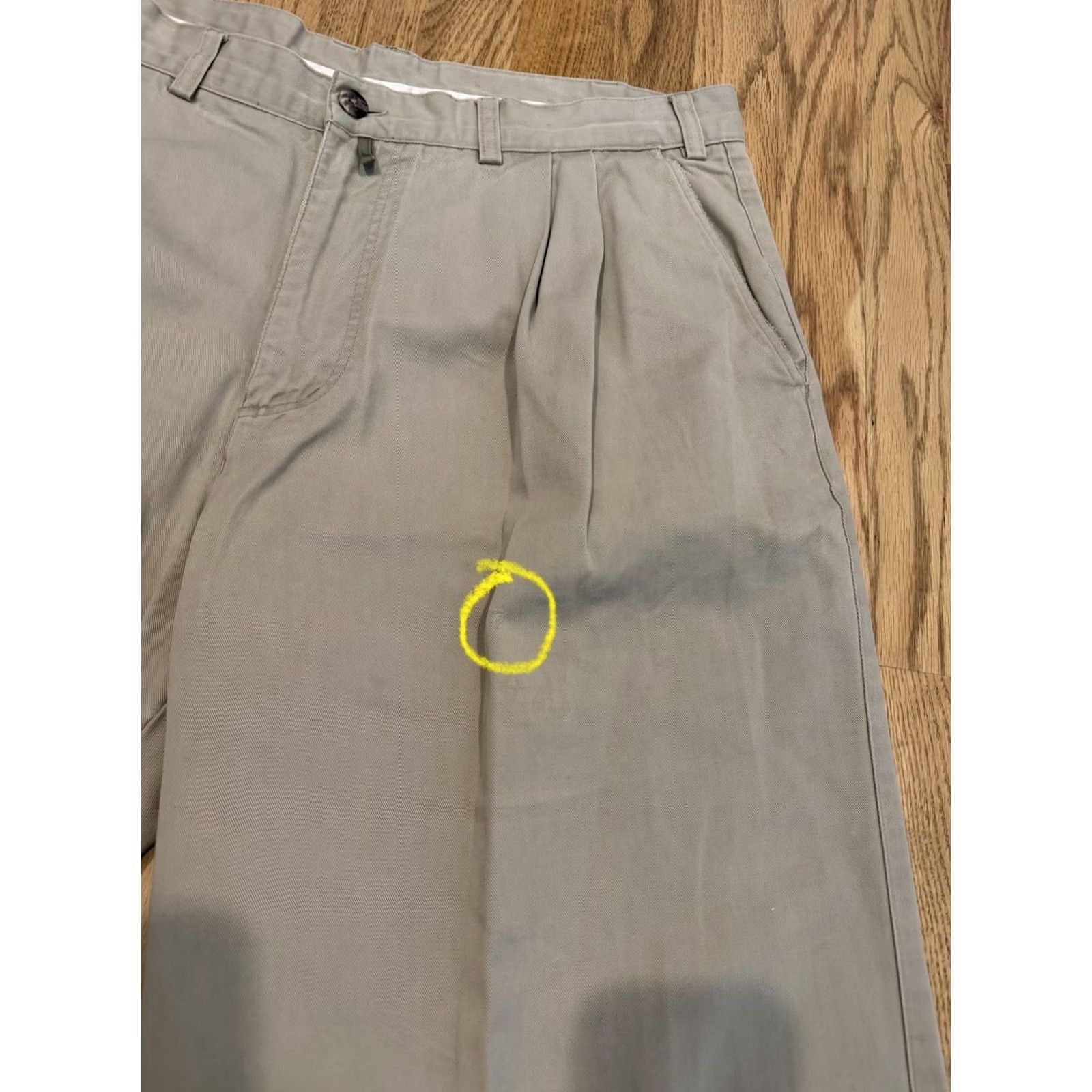 Patagonia VINTAGE Patagonia Bombachas Pants Men 36x33.5 Khaki Beige 5-Pocket Wide-Leg Chino Authentic Clothing Size US 36 / EU 52 - 4 Thumbnail