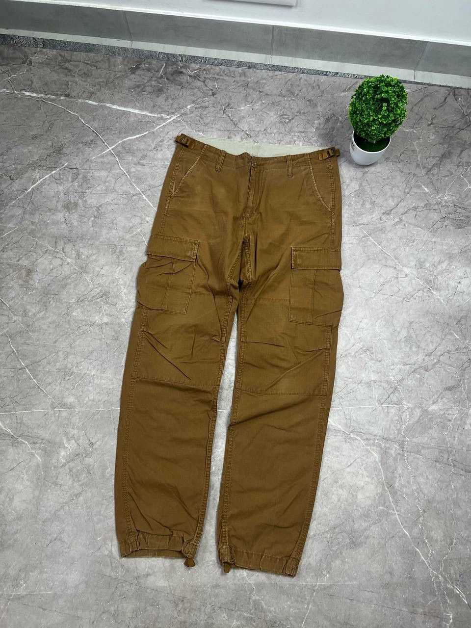 Carhartt Vintage Cargo Carhartt Pants Double Knee Baggy Fit Sz 32x32 Size US 32 / EU 48 - 15 Thumbnail