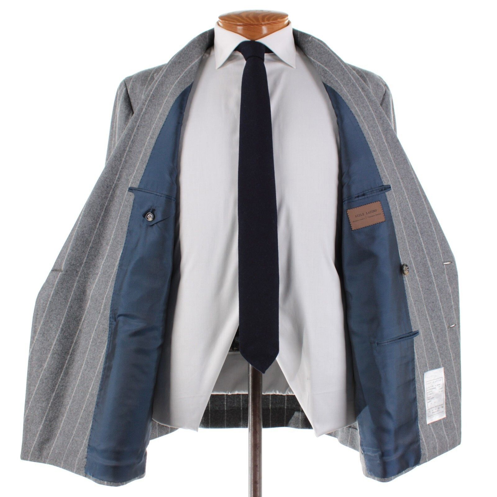 Other Stile Latino Suit Size US 46 Regular in Gray Size 46R - 7 Thumbnail