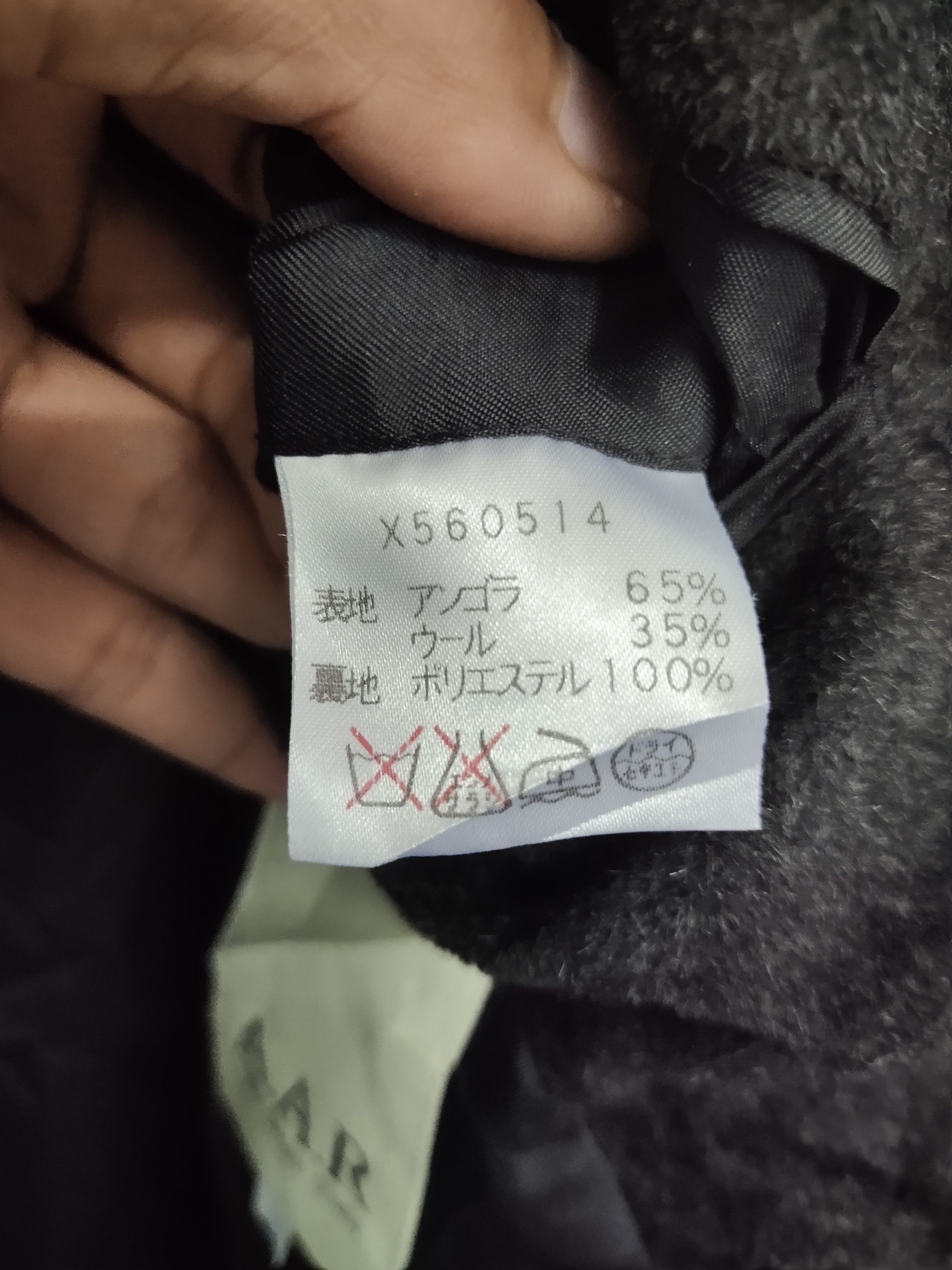 Japanese Brand × Yohji Yamamoto Vintage A.A.R by Yohji Yamamoto Wool Long Jacket Size US L / EU 52-54 / 3 - 6 Thumbnail