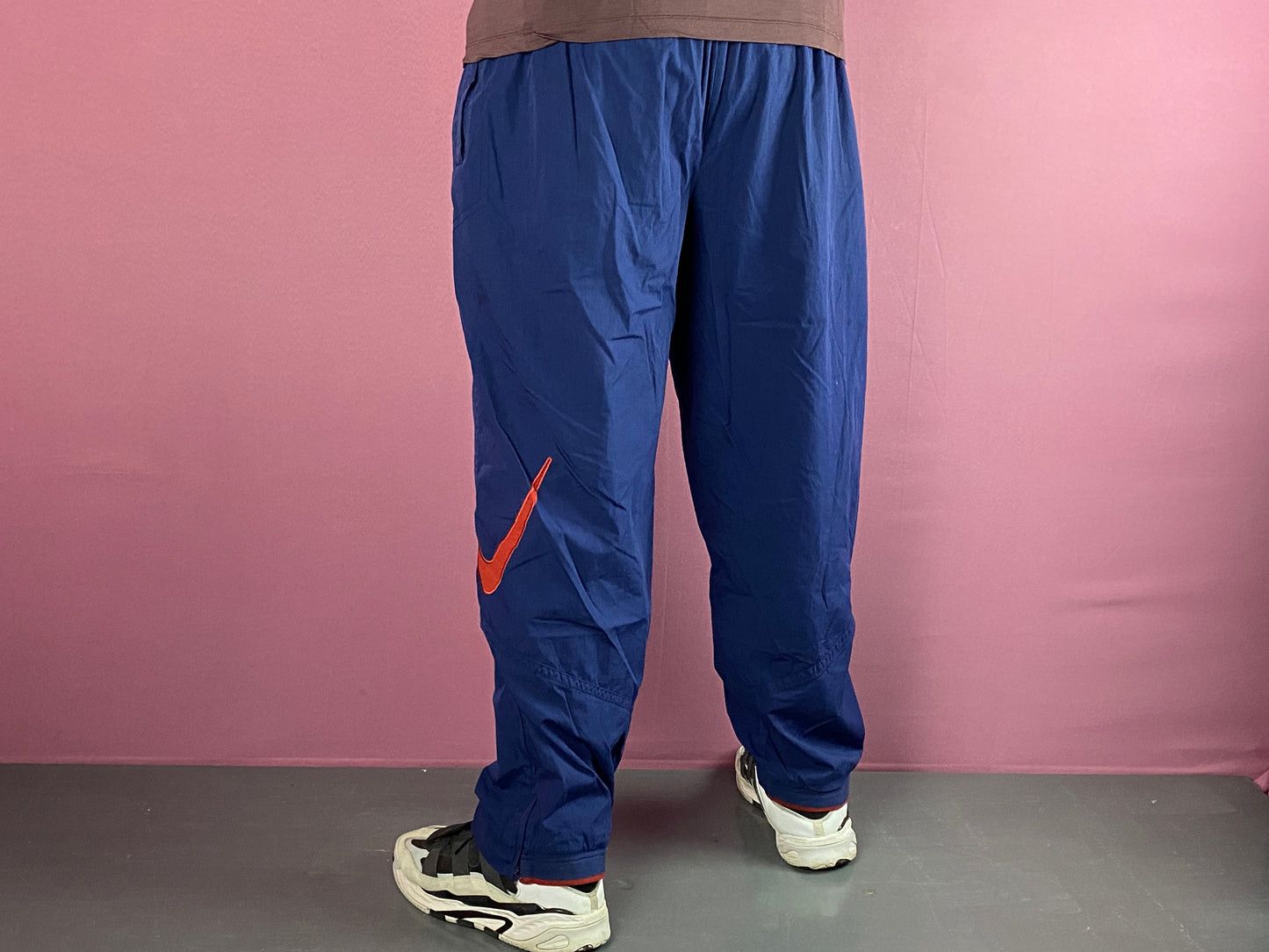 Nike 90s Nike Big Swoosh Vintage Men's Track Pants - XXL Size US 42 / EU 58 - 4 Thumbnail
