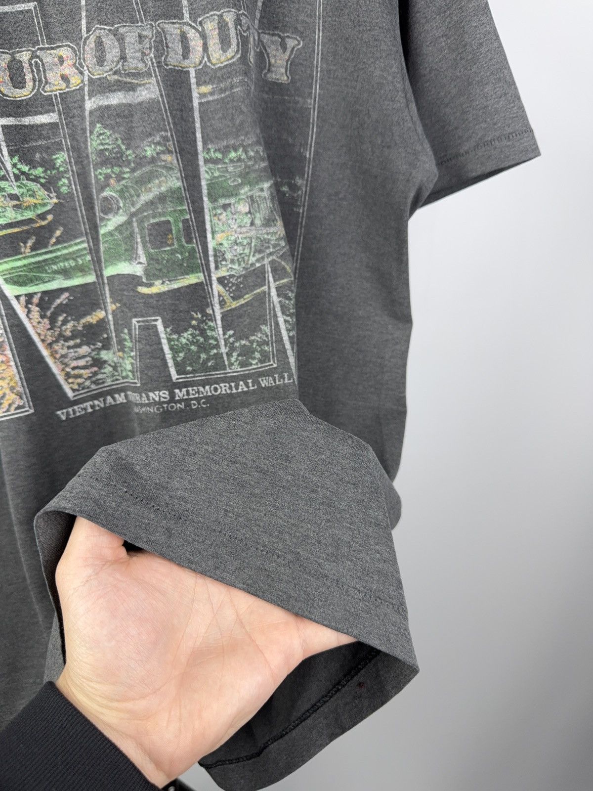 Vintage Vintage 1990’s Tour of Duty Vietnam Graphic T-shirt Size US L / EU 52-54 / 3 - 3 Thumbnail
