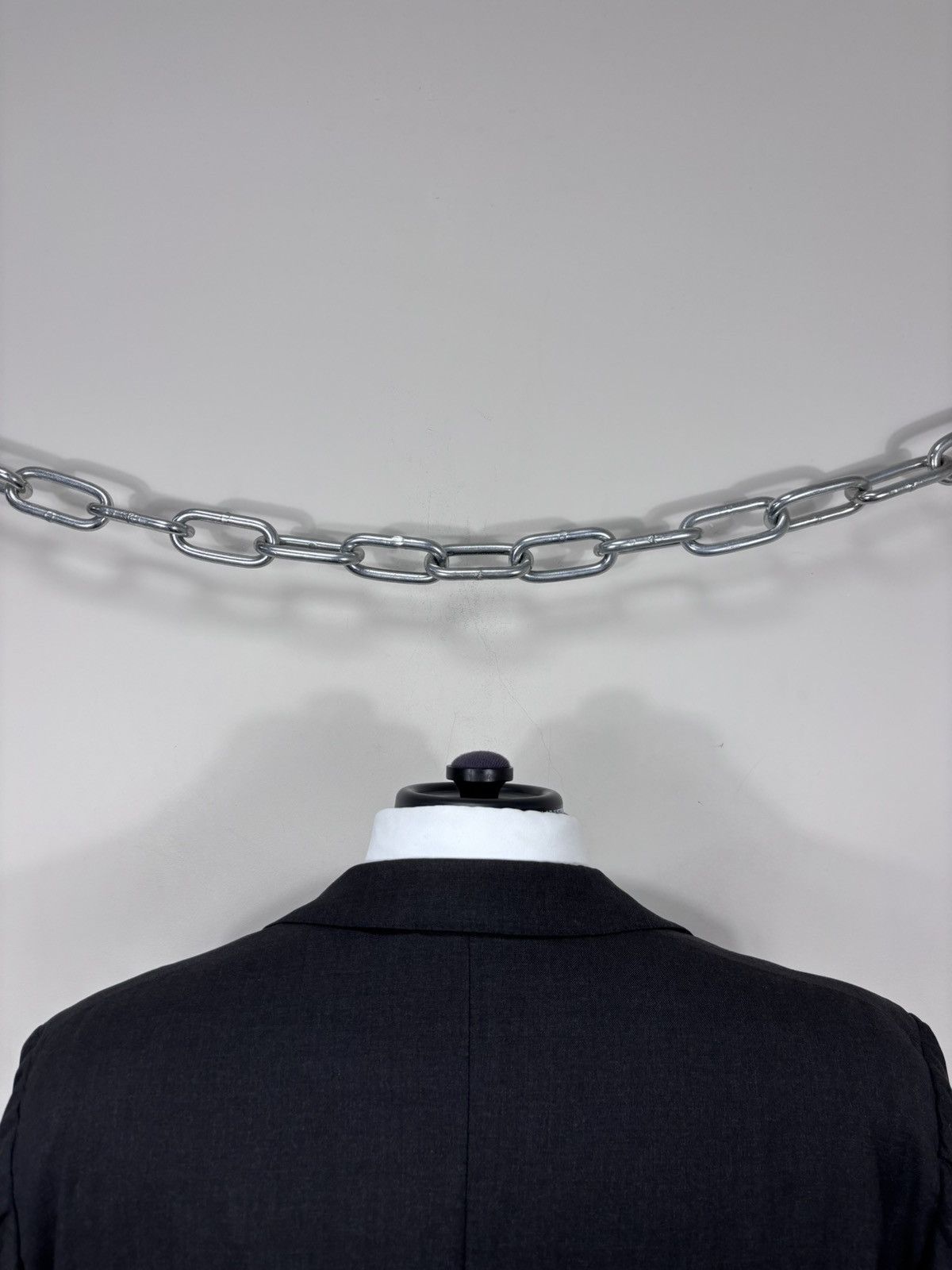 Holland & Sherry Holland & Sherry Savile Row Men’s Grey Wool Blazer Jacket Size 48R - 16 Thumbnail