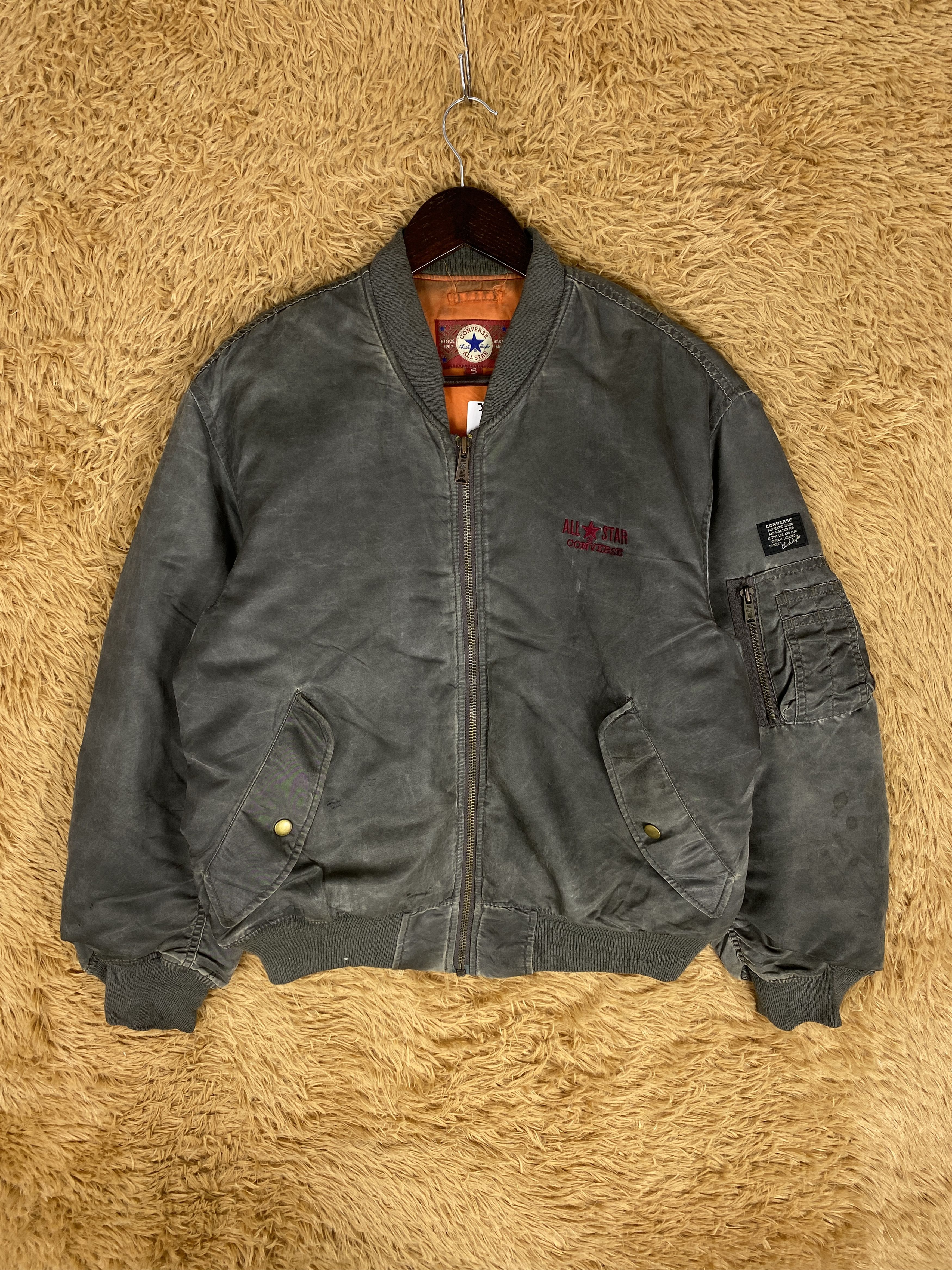 Converse Vintage Converse Rugged Bombers Jacket J2265 Size US S / EU 44-46 / 1 - 1 Thumbnail