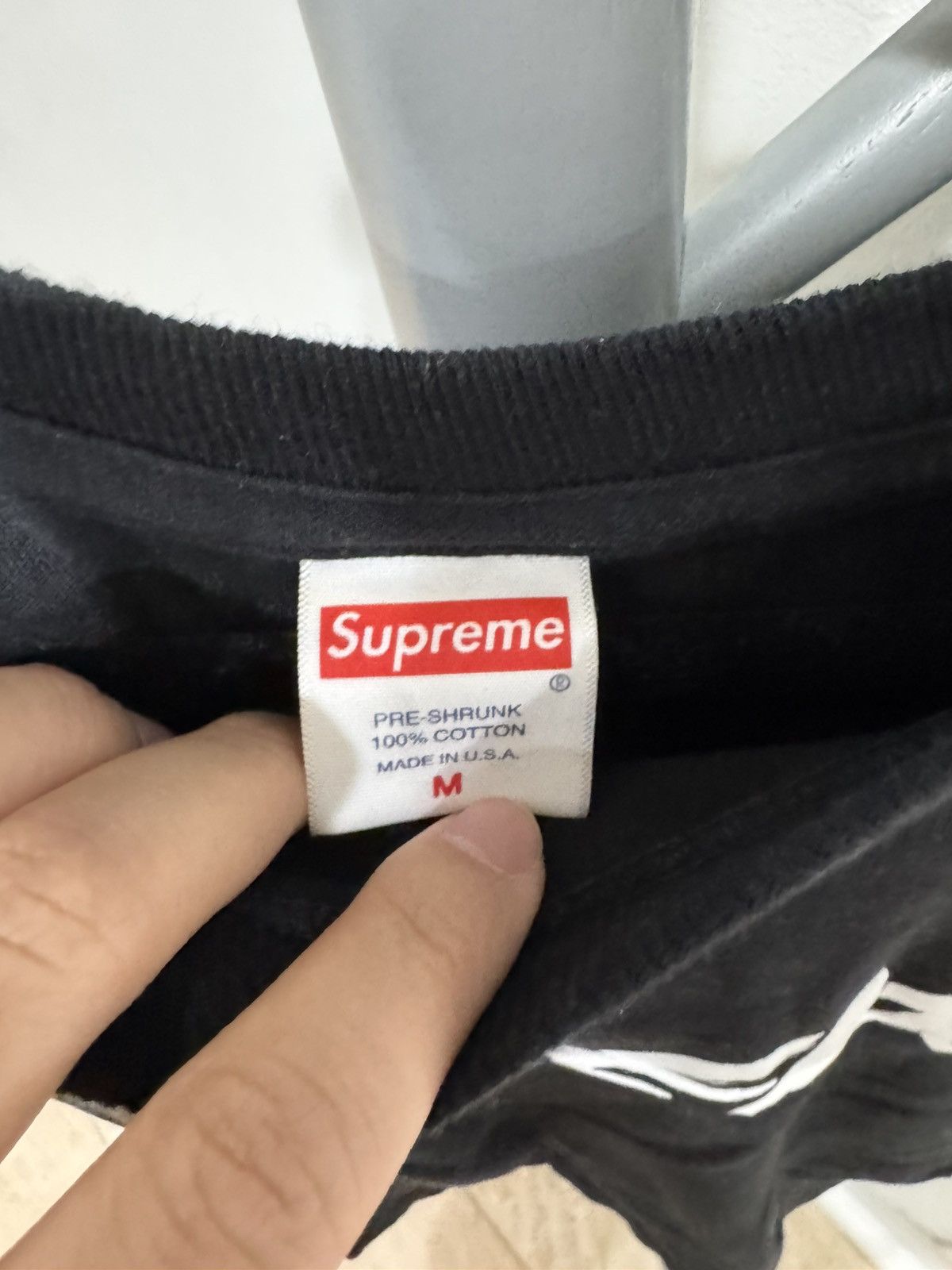 Supreme × Vintage Supreme Logo T Shirt Size US M / EU 48-50 / 2 - 3 Thumbnail
