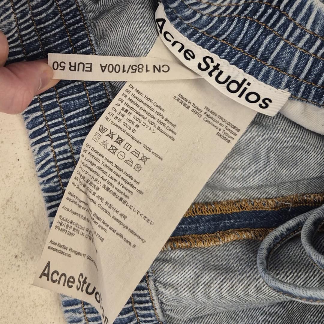 Acne Studios Acne Studio Light Decontract Blue Pants (L) Size US 34 / EU 50 - 6 Thumbnail