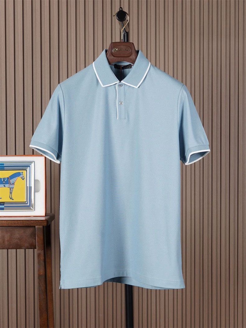 Ermenegildo Zegna Loro Piana 2025 Men's Short Sleeve Polo Size US S / EU 44-46 / 1 - 1 Thumbnail