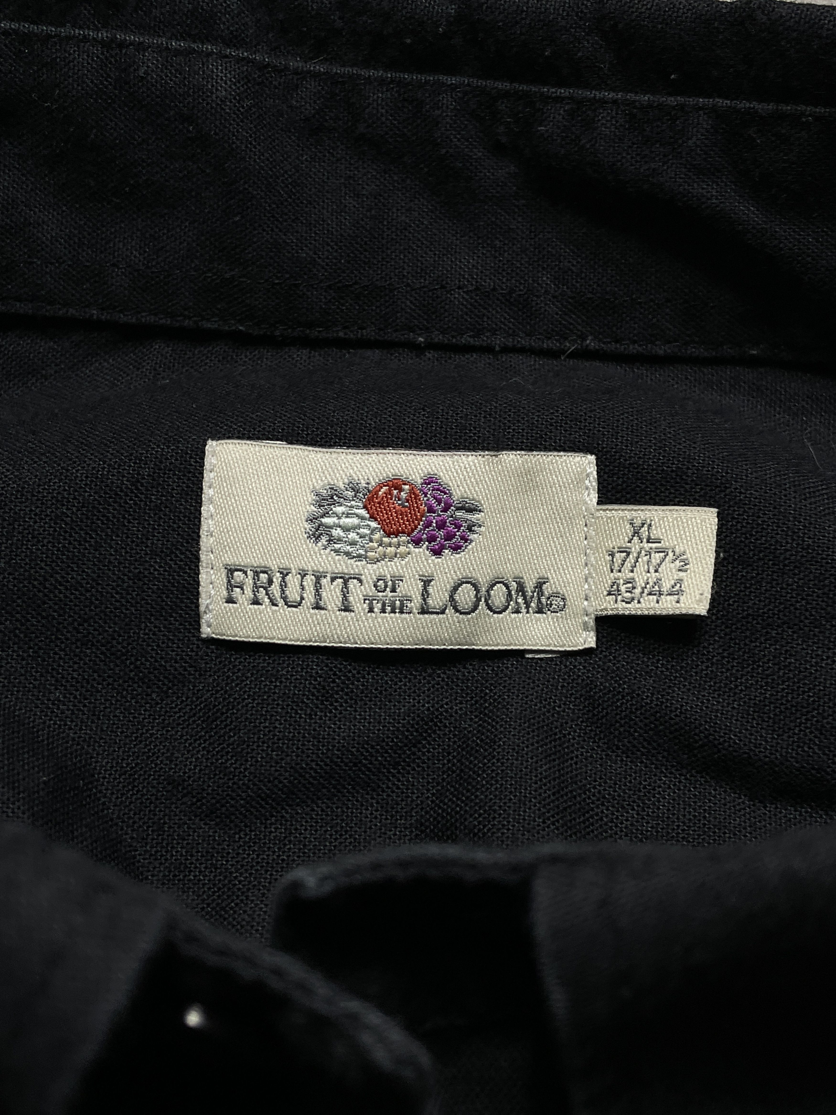 Fruit Of The Loom × Vintage ❗️RARE❗️Vintage Y2K Fruit Of The Loom Shirt Size US XL / EU 56 / 4 - 2 Thumbnail