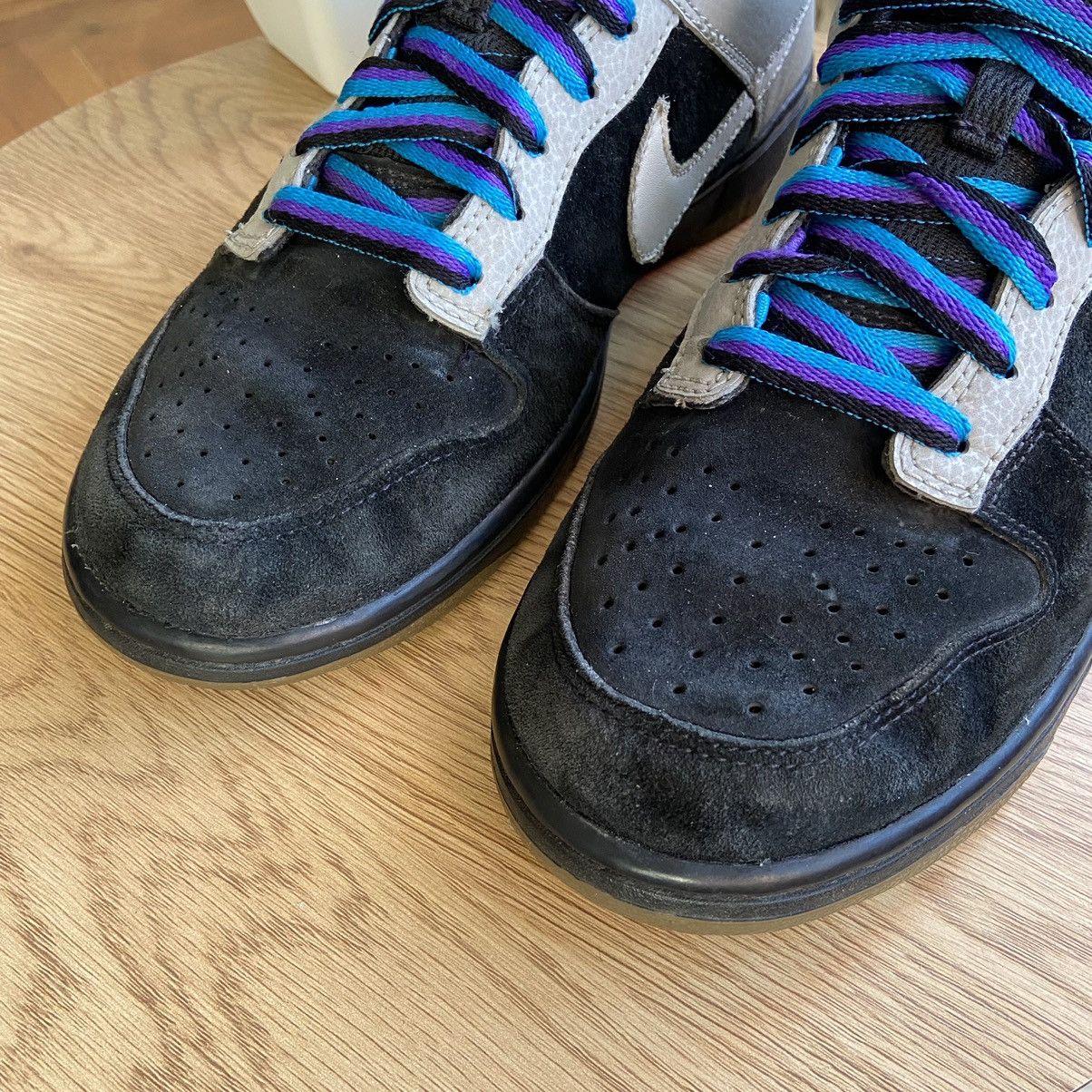 Nike × Vintage 📌 2008 Nike Dunk Low 6.0 Black Vintage Size US 8 / EU 41 - 4 Thumbnail
