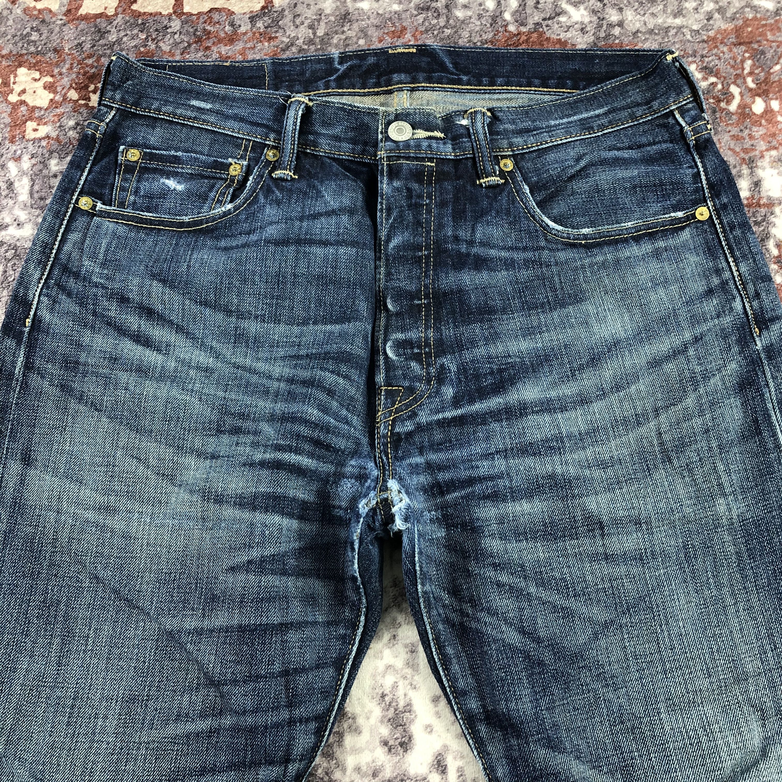 Levi's × Vintage Vintage Blue Wash Levis 501 Jeans-JM2786 Size US 33 - 3 Thumbnail