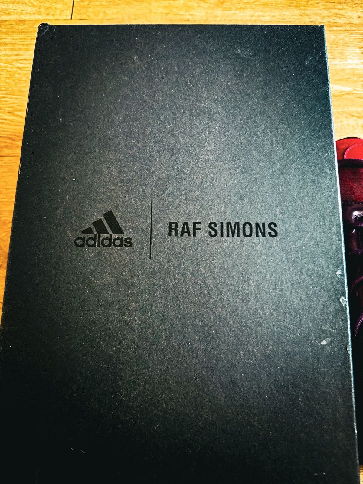 Raf Simons Raf Simons x adidas Ozweego III Burgundy Size US 8.5 / EU 41-42 - 3 Thumbnail